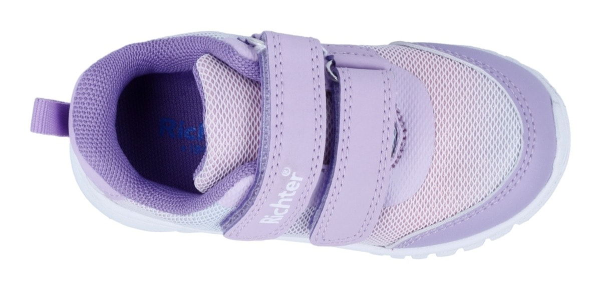 Richter Chaussures à scratch »Wallaby«  chaussure enfant, avec dégradé de couleur, gabarit de taille à télécharger