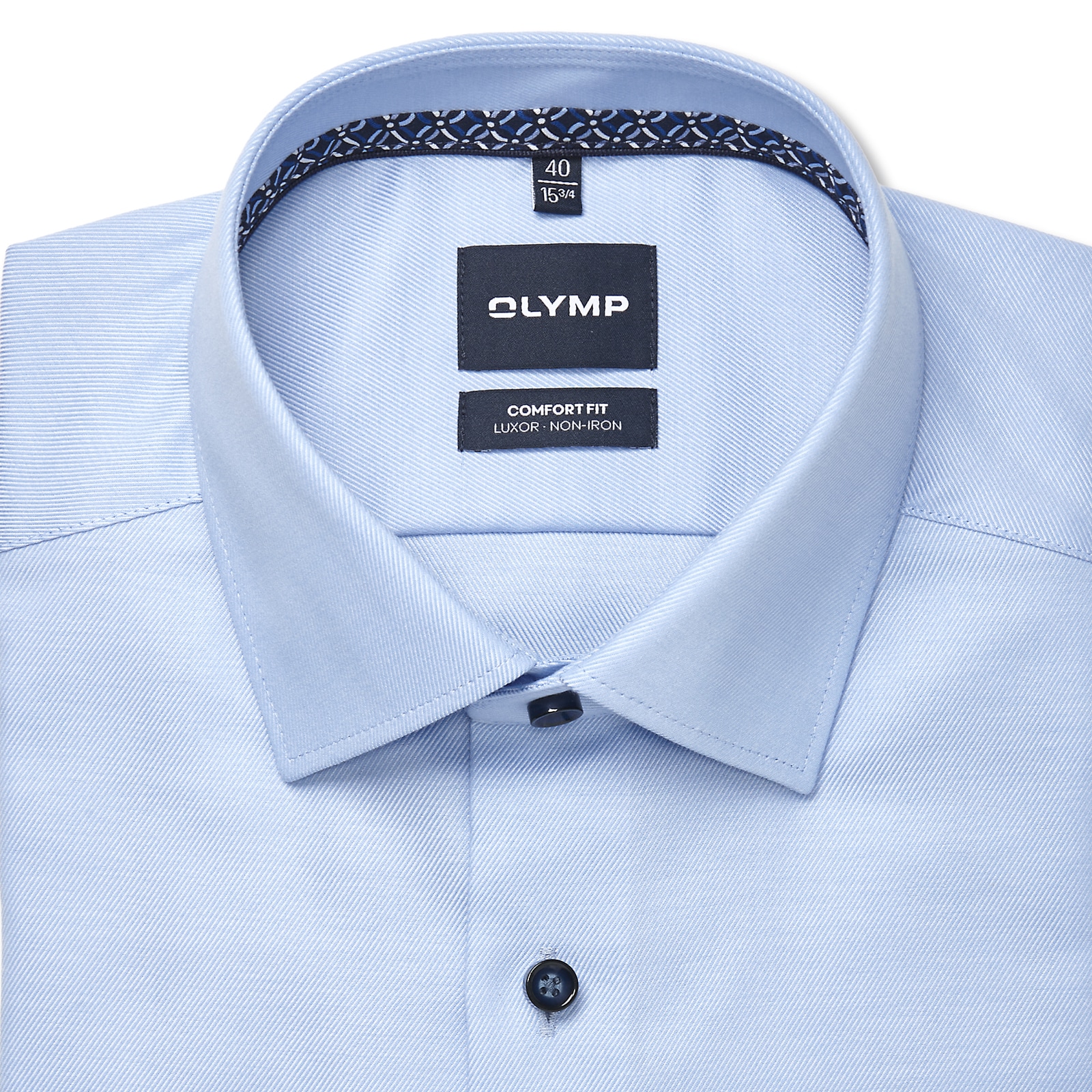 OLYMP Chemise d'affaires »Luxor Comfort Fit New-Kentkragen« détails contrastés à l’intérieur du col, coupe confort
