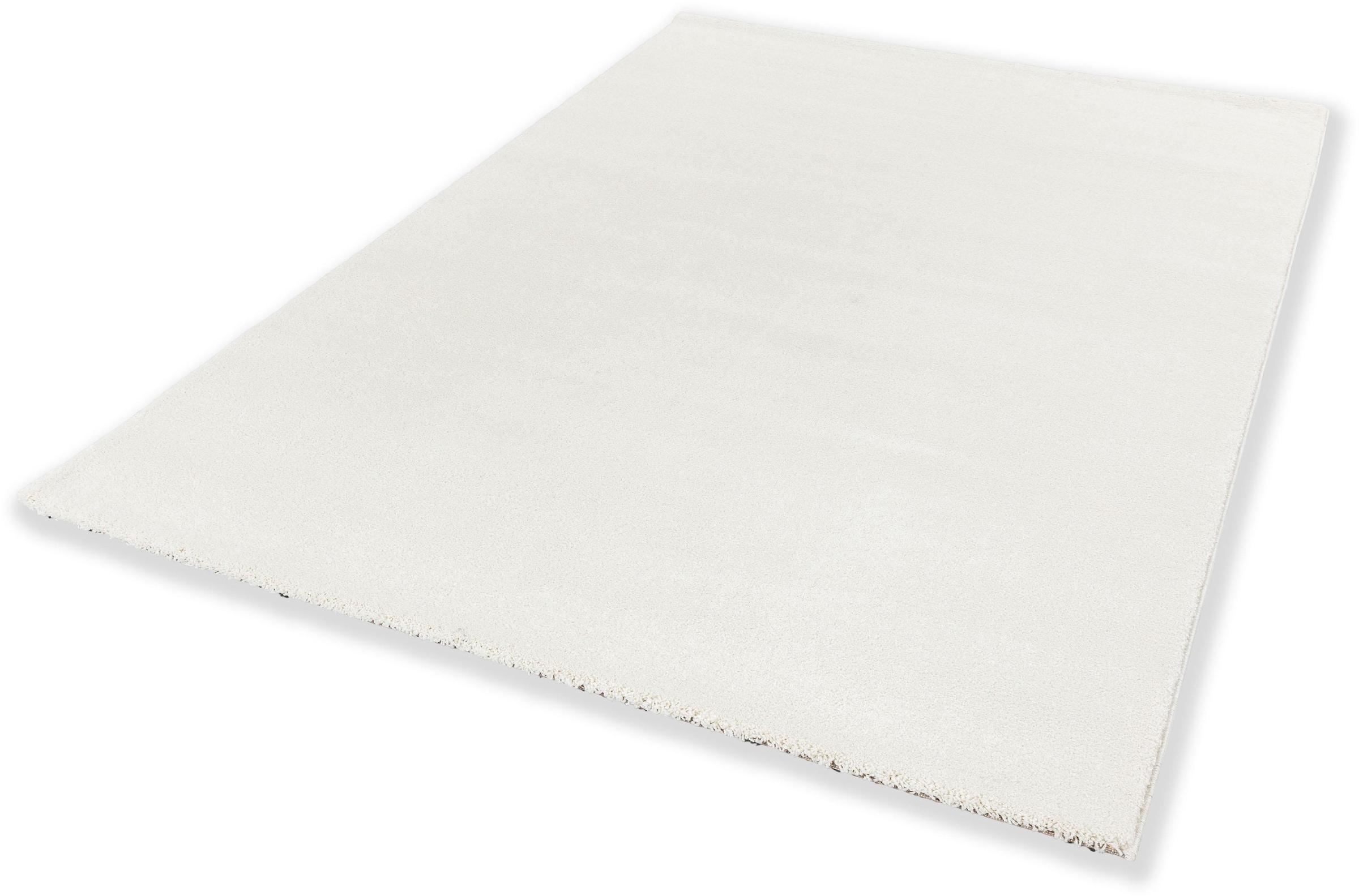 SCHÖNER WOHNEN-Kollektion Teppich »Pure 190«, rechteckig, Wohnzimmer, Schlafzimmer, uni, leichter Glanz, robuster Kurzflor