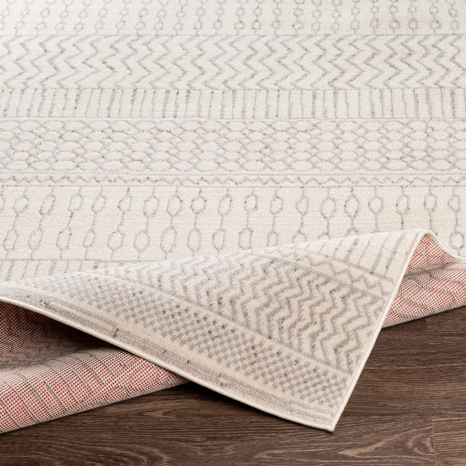 Livabliss Teppich »HAMA«, rechteckig, 11 mm Höhe, Skandi Design, Modern Boho Kurzflor Wohnzimmerteppich, Schlafzimmer
