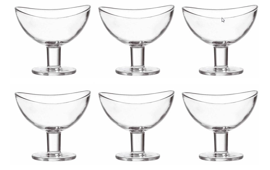 Image of LEONARDO Dessertschale "Schalen Loop" 6 Stk. aus Glas