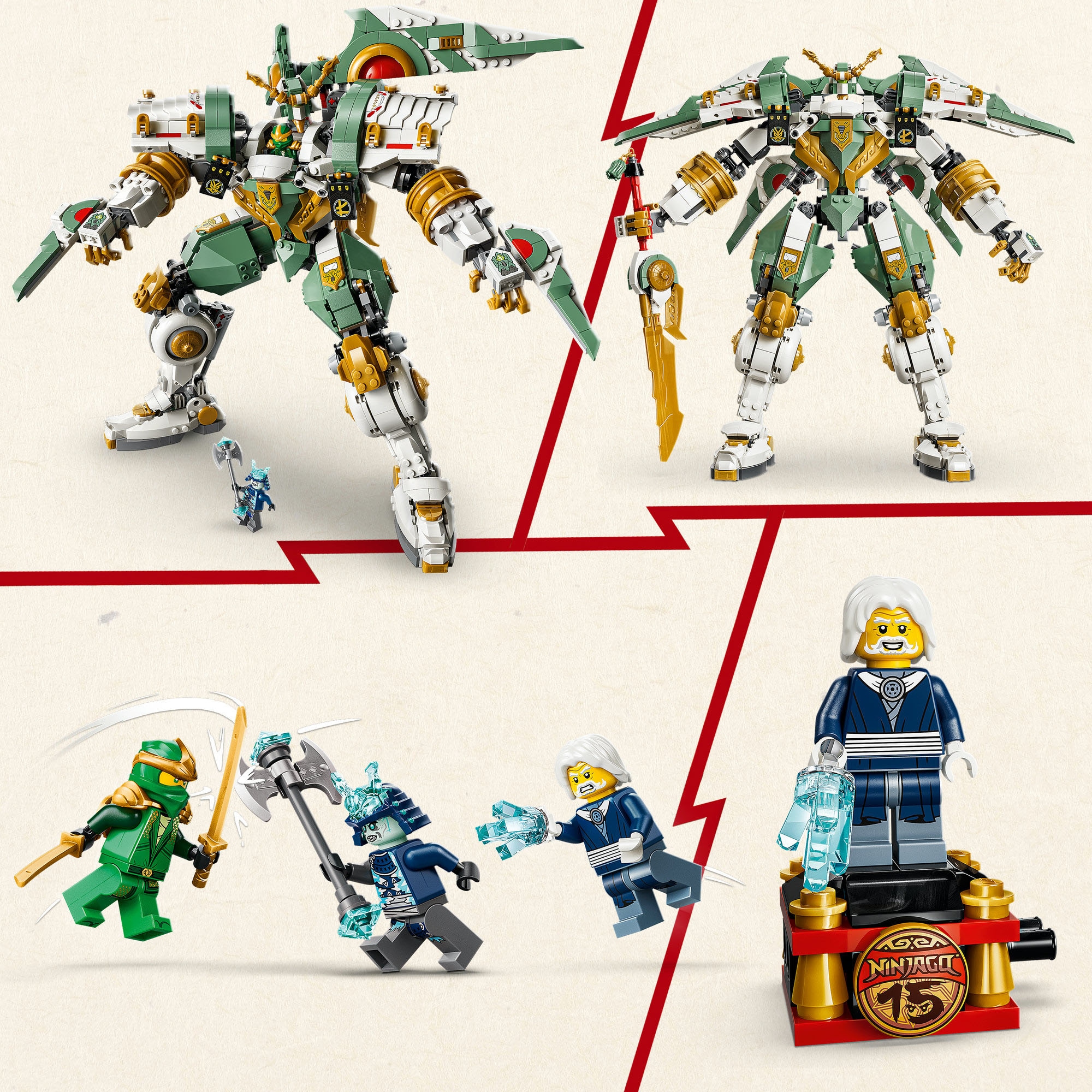 LEGO® Pions de construction »15-jähriges Jubiläum: Lloyds Titan-Mech (71860), LEGO Ninjago«