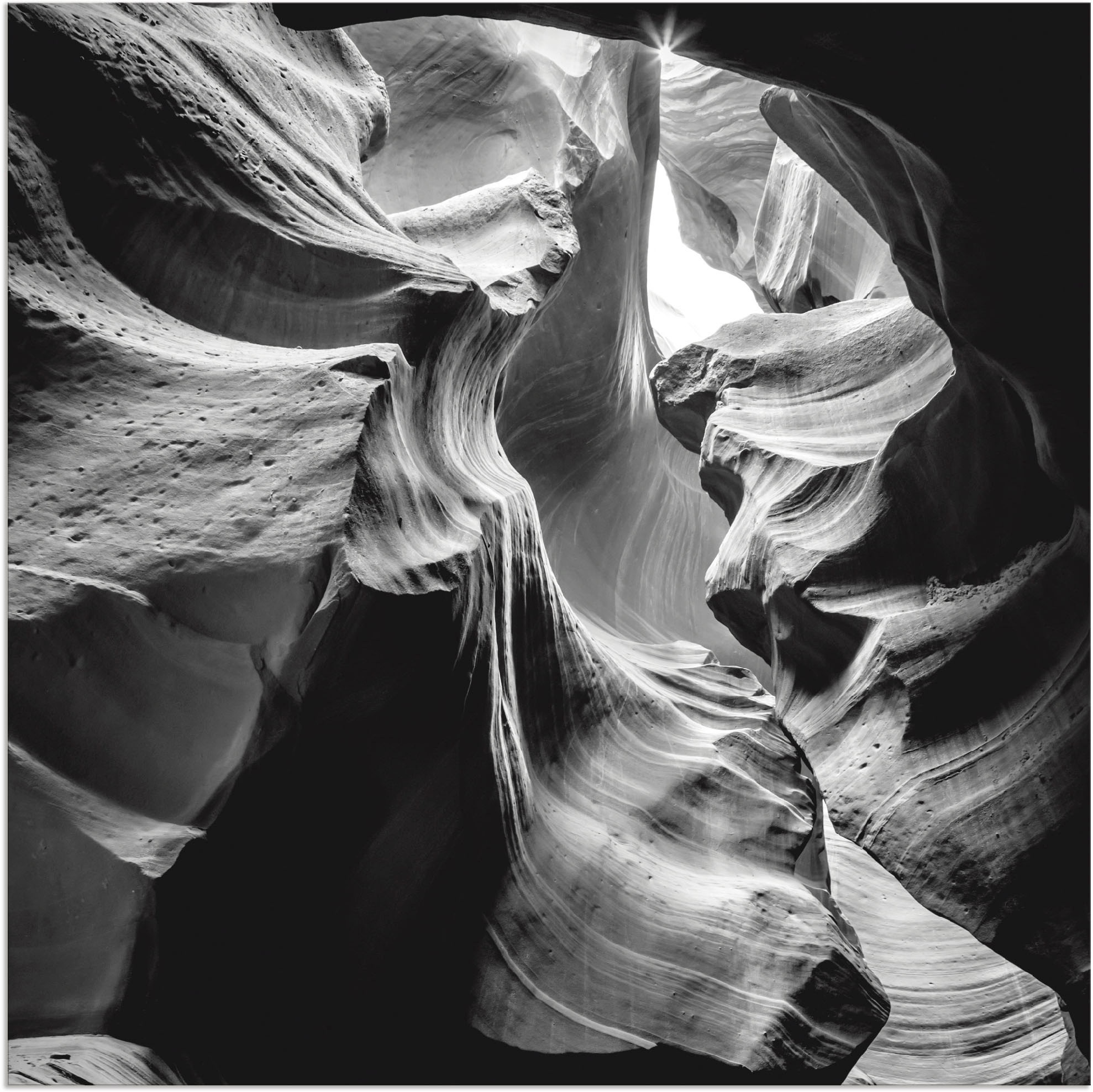 Image of Artland Wandbild »Antelope Canyon I«, Amerika, (1 St.), in vielen Grössen & Produktarten - Alubild / Outdoorbild für den Aussenbereich, Leinwandbild, Poster, Wandaufkleber / Wandtattoo auch für Badezimmer geeignet bei Ackermann Versand Schweiz