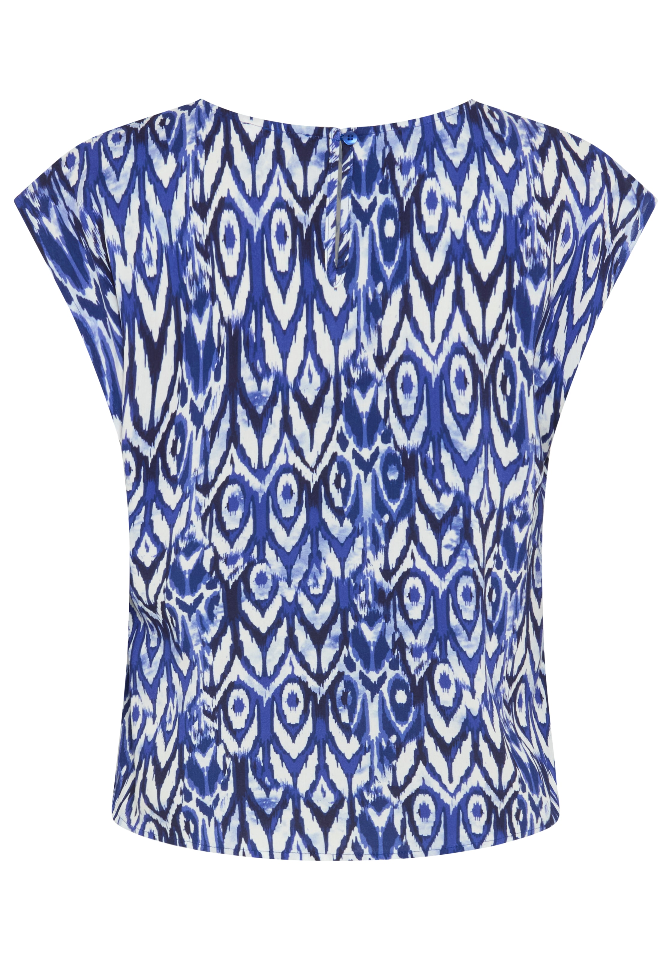 Tamaris Chemisier à chemise mit abgerundetem Saum