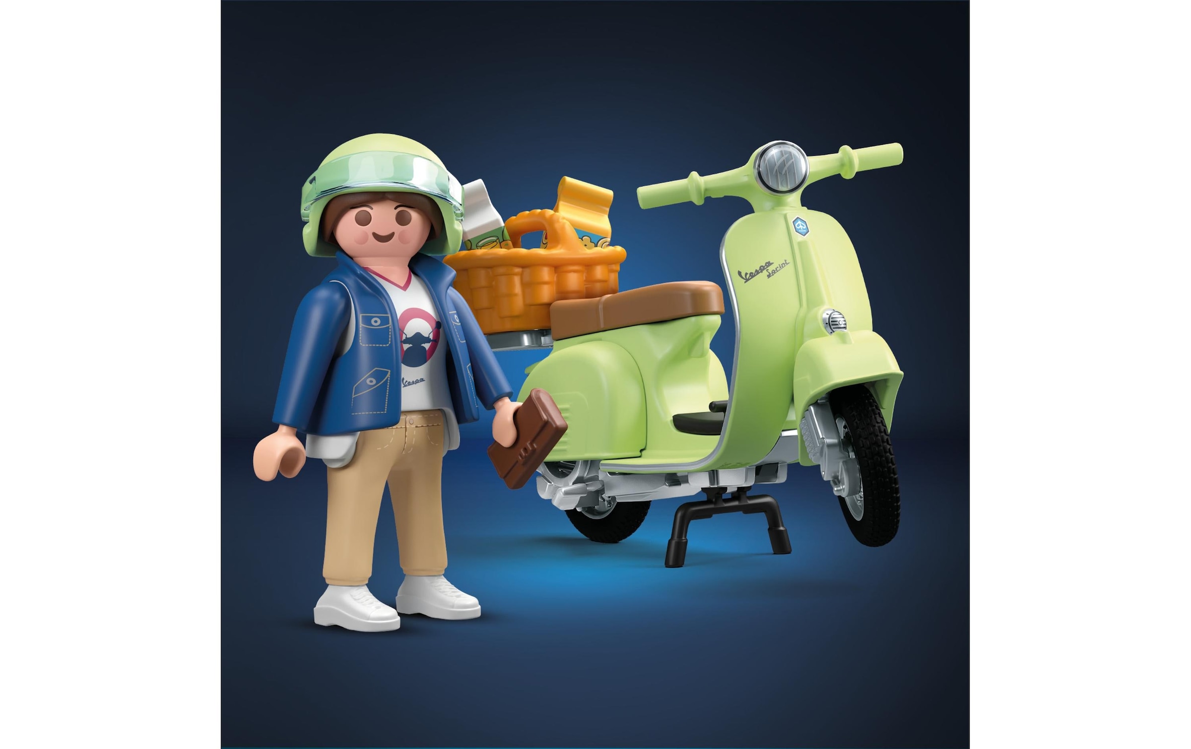 Playmobil® Spielbausteine »1969 Vespa 150 Sprint Veloce, 71621«