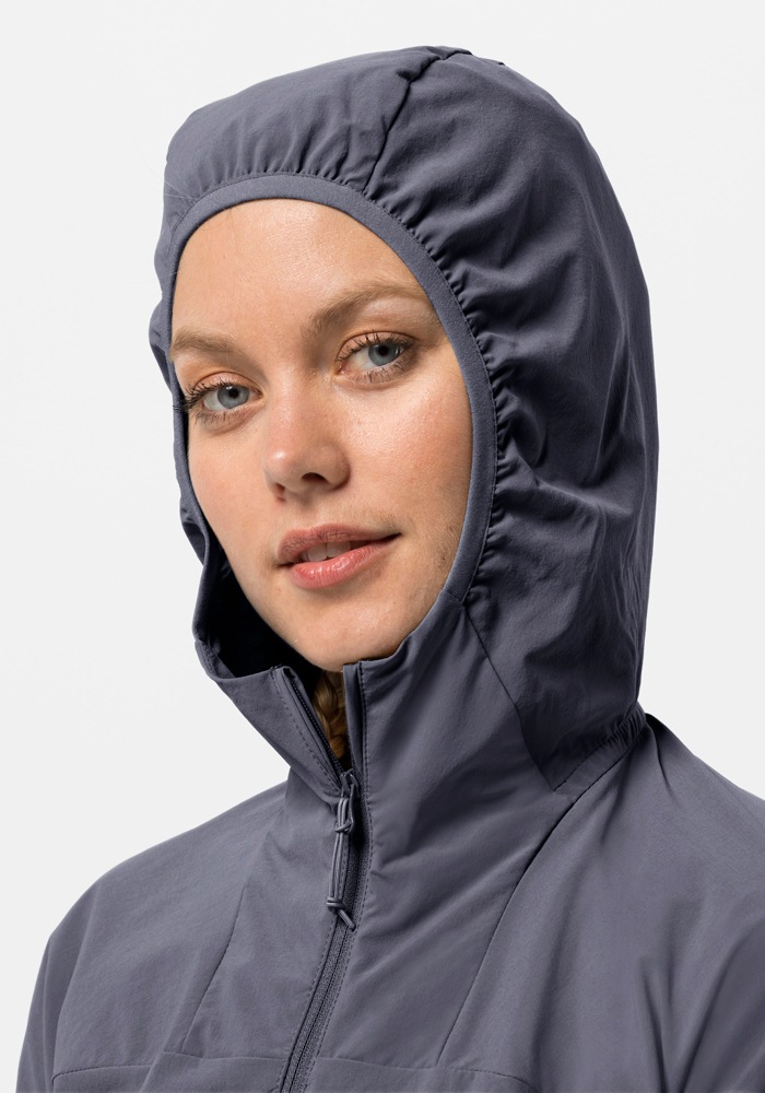 Jack Wolfskin Softshelljacke »PRELIGHT OVERHEAD W«, mit Kapuze