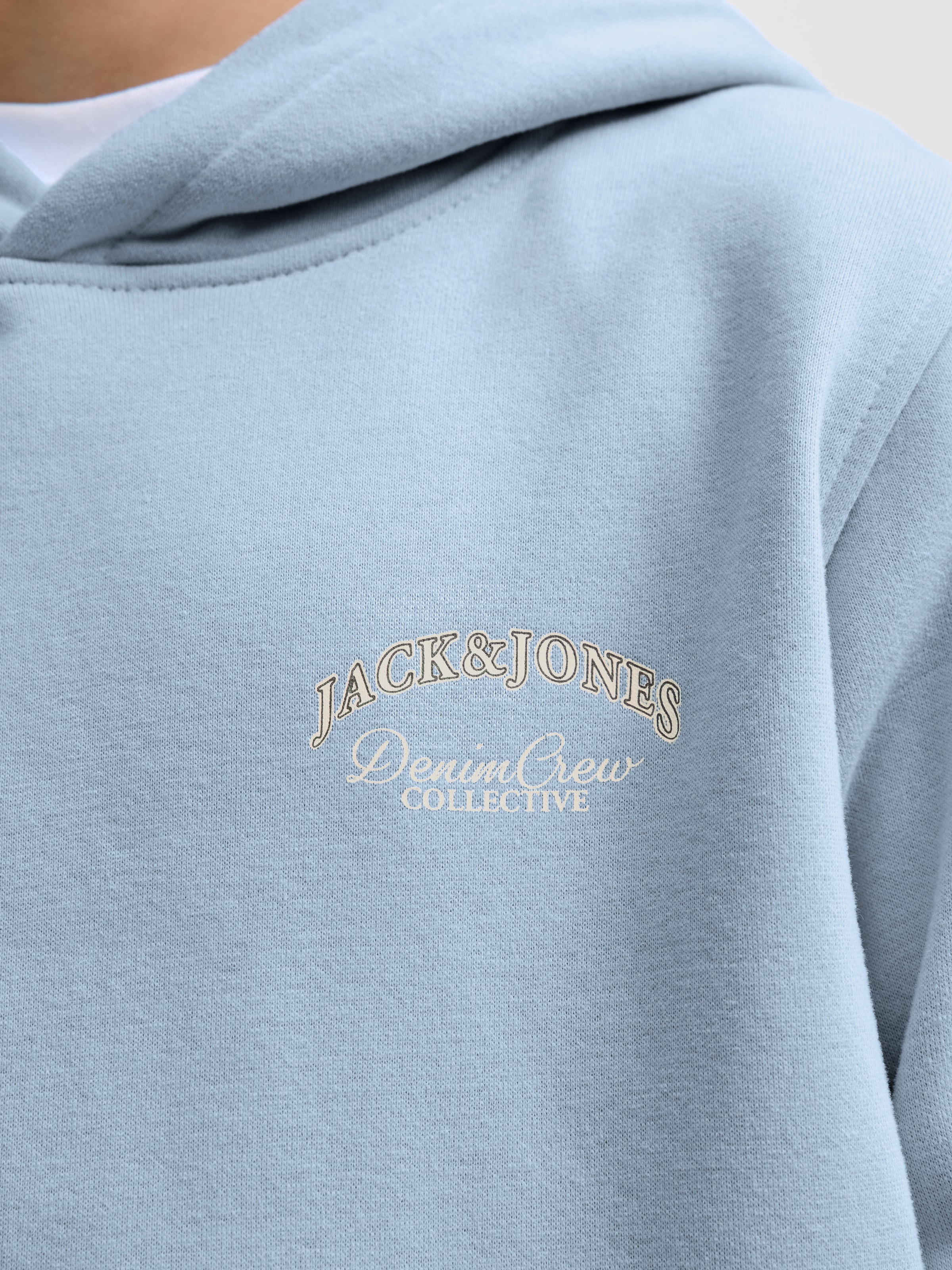 Jack & Jones Junior Kapuzensweatshirt »JJEBRANDES BACKP RELAXED SWEAT H SN JNR«