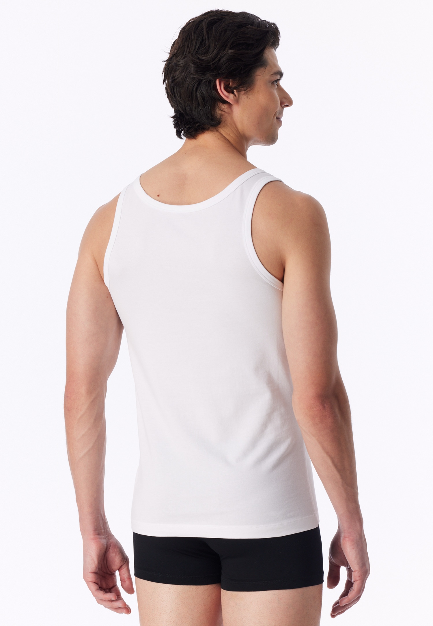 uncover by SCHIESSER Sous-chemise »Uncover Cotton« col rond, élastique, mélange coton, multipack