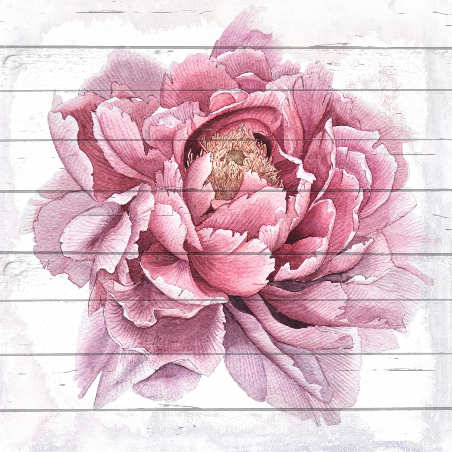 Image of Home affaire Holzbild »Blume gezeichnet«, 40/40 cm bei Ackermann Versand Schweiz