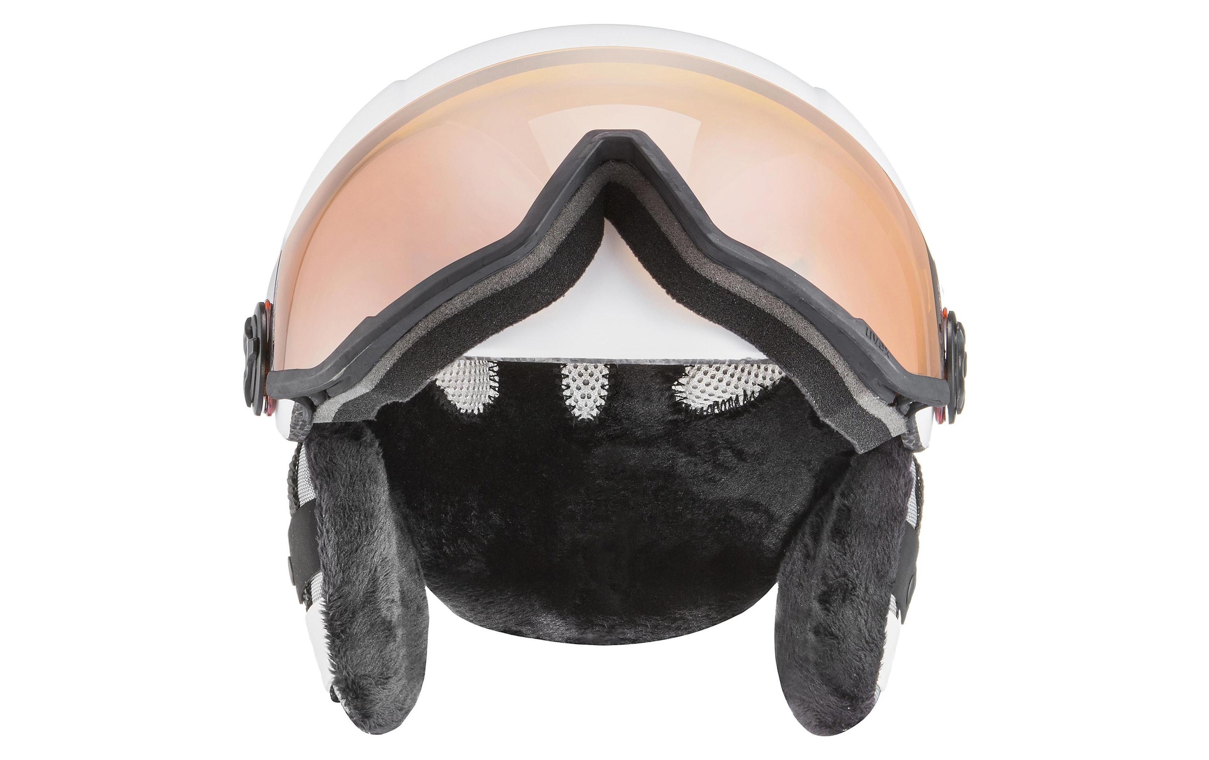 Uvex Skihelm »hlmt 400 visor style«