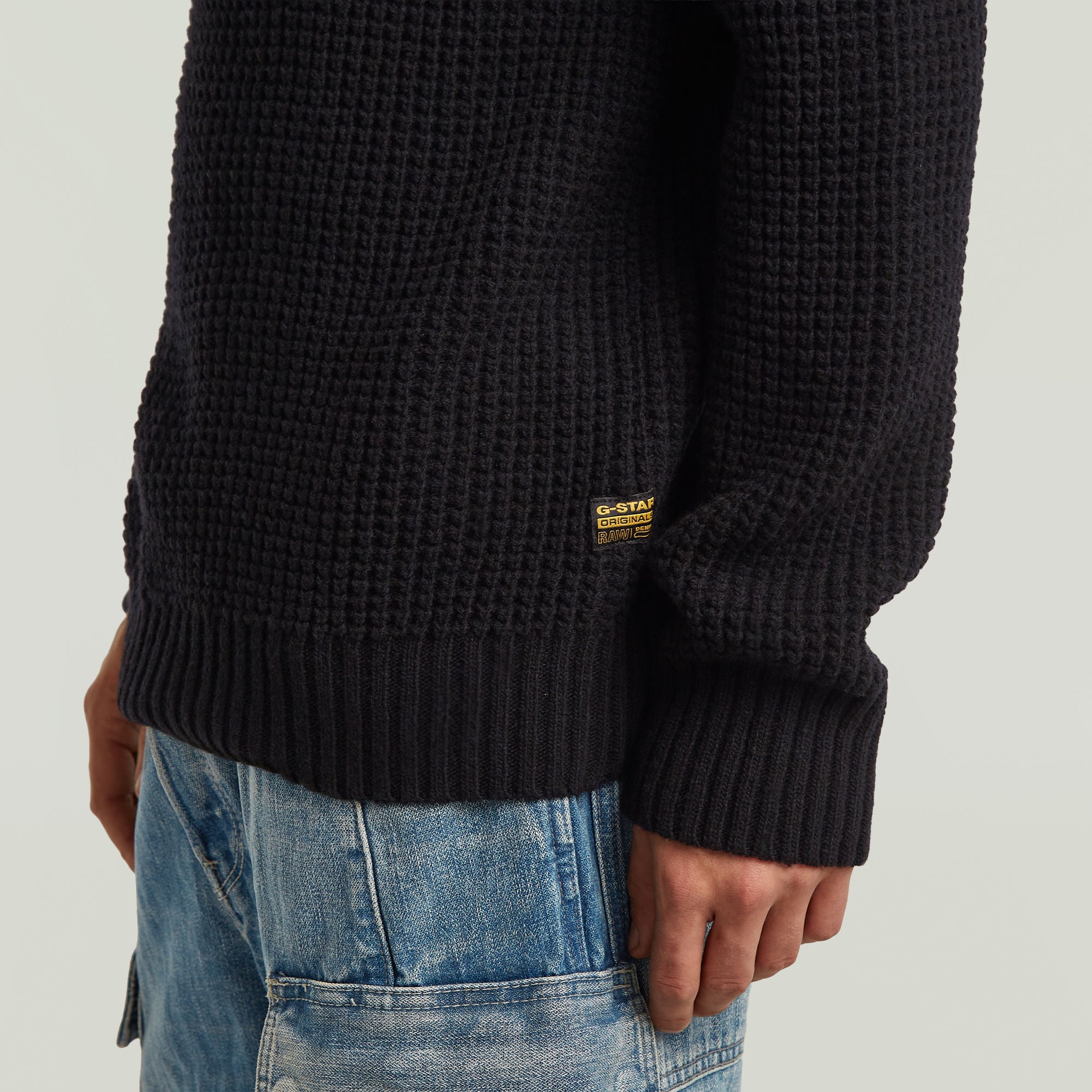 G-STAR Strickpullover »Chunky Knit« im Regula Fit mit Rundhals