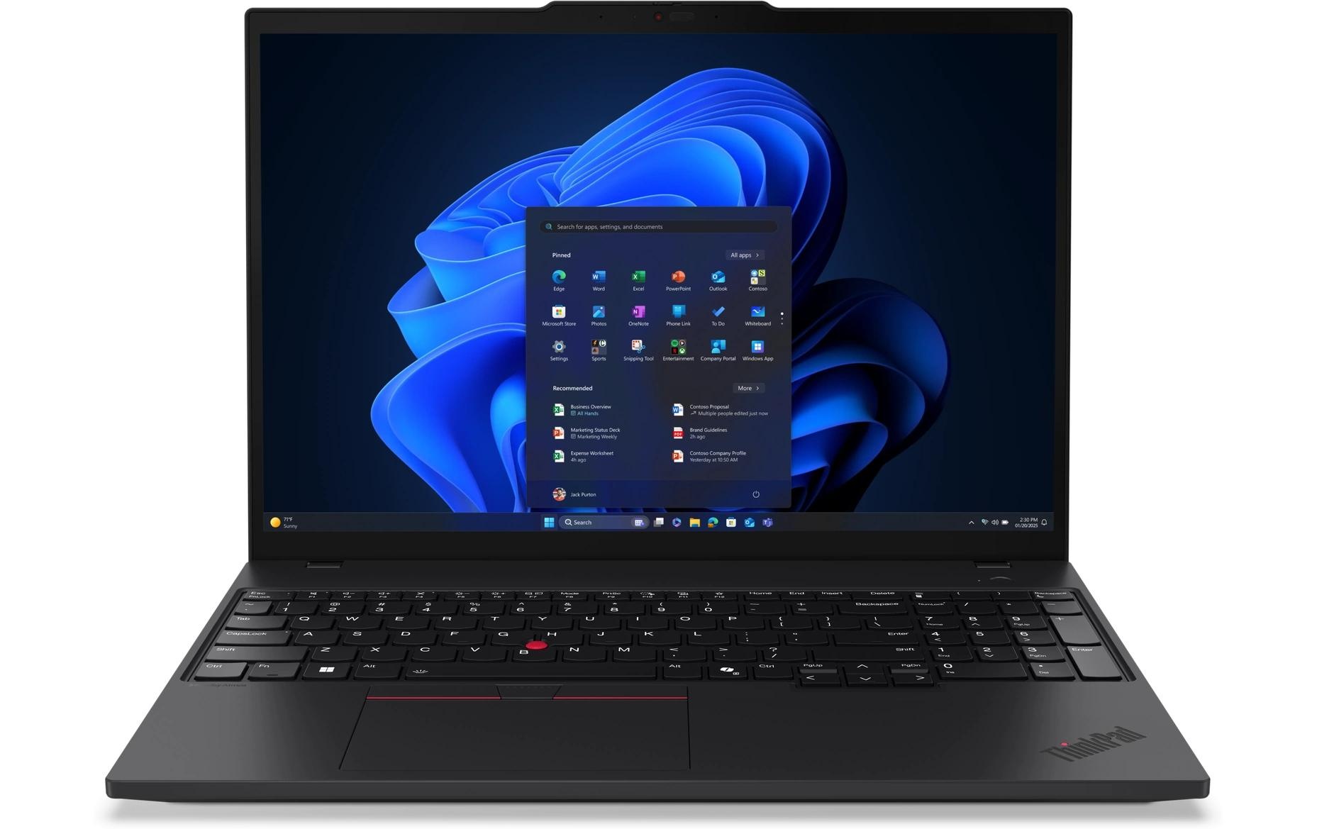 Lenovo Notebook »ThinkPad T16 G4 (Intel)«, / 16 Zoll, Intel, Core Ultra 5, Intel Graphics