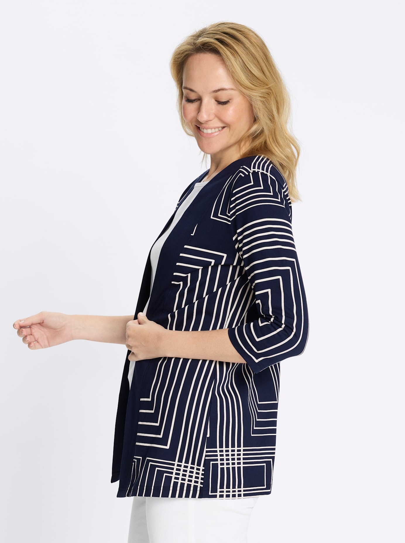 Classic Basics Veste chemise »Long-Shirtjacke« 1 pièces