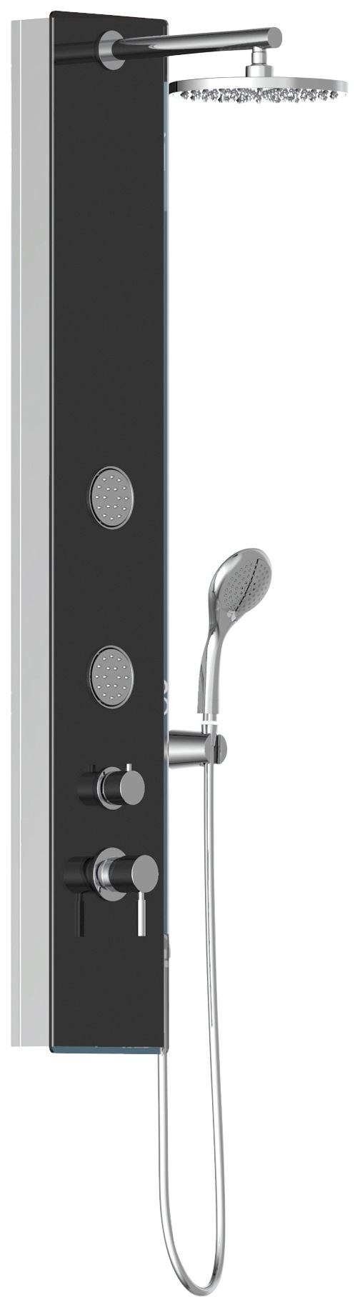 Image of Schütte Duschsäule Duschsystem mit Regendusche & Massagedüsen,Handbrause mit 3 Funktionen
