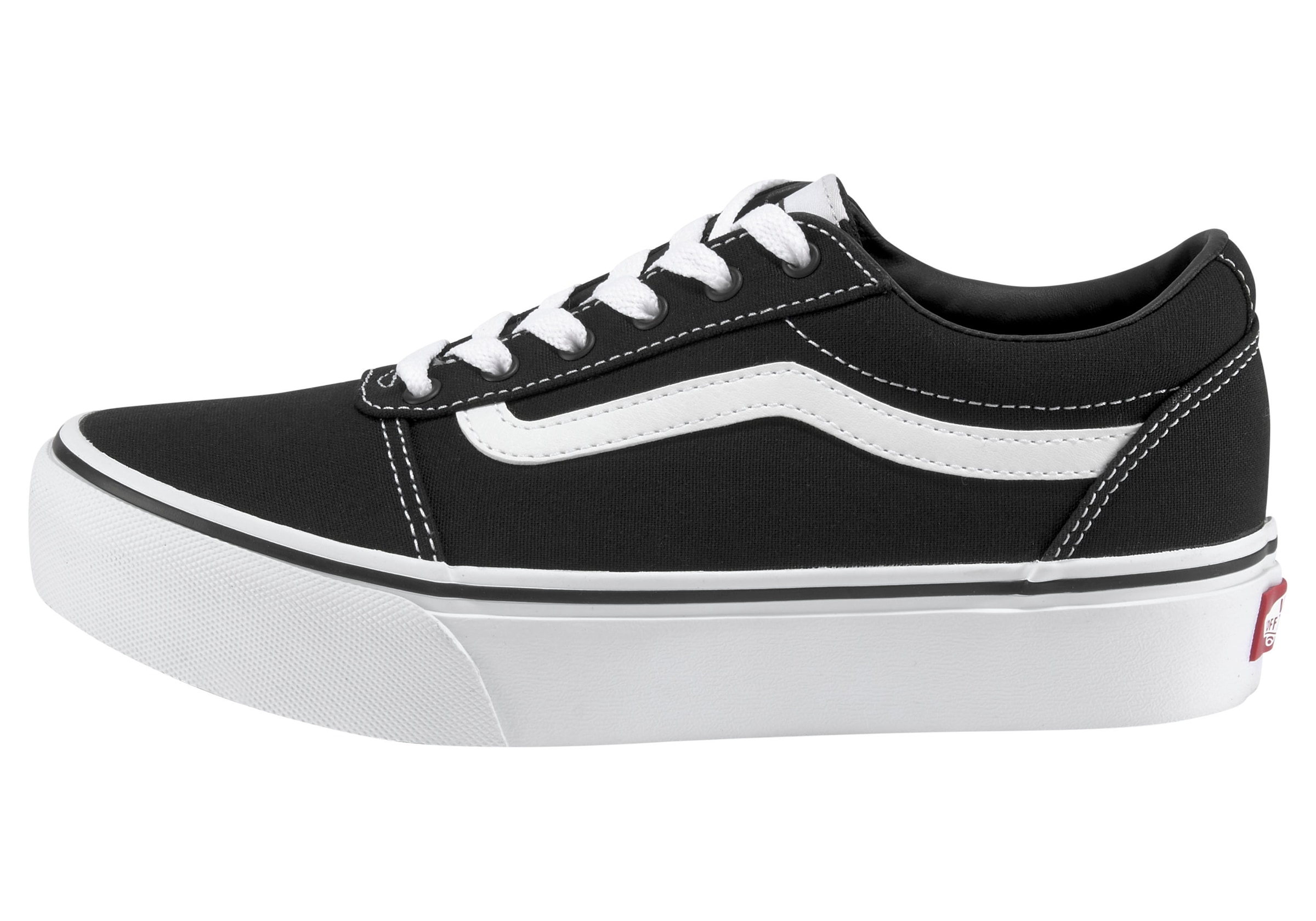 Vans Plateausneaker »Ward Platform«, aus textilem Canvas-Material