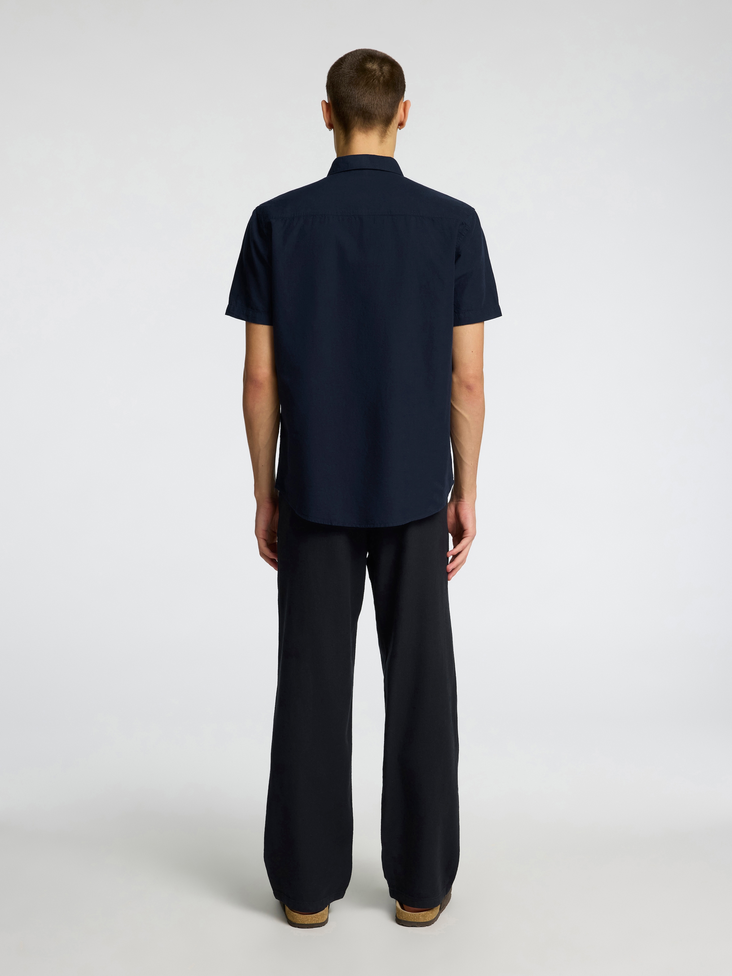 SELECTED HOMME Kurzarmhemd »SLHREG-SUN SHIRT SS NOOS«
