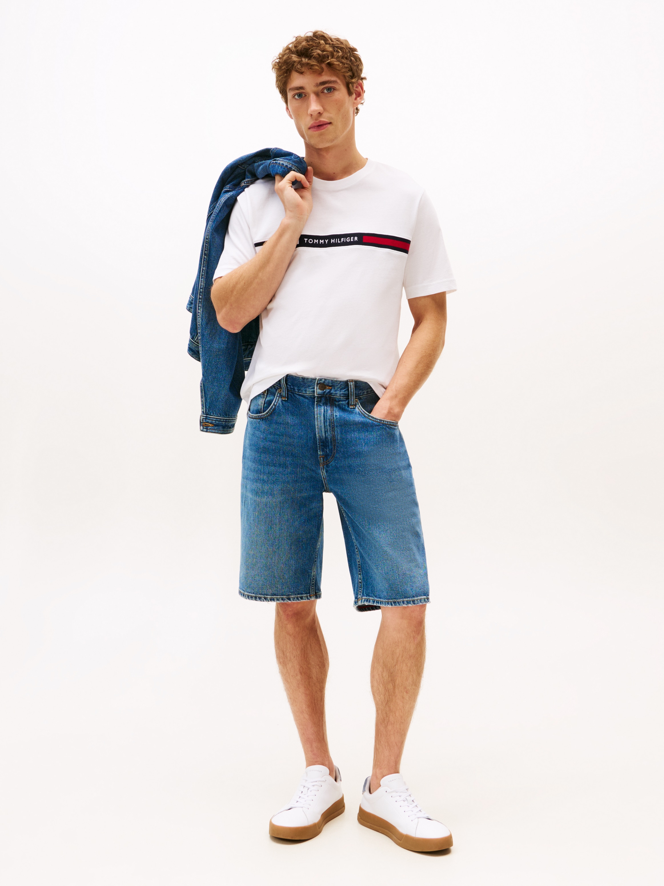 Tommy Hilfiger T-shirt »HILFIGER CHEST INSERT«