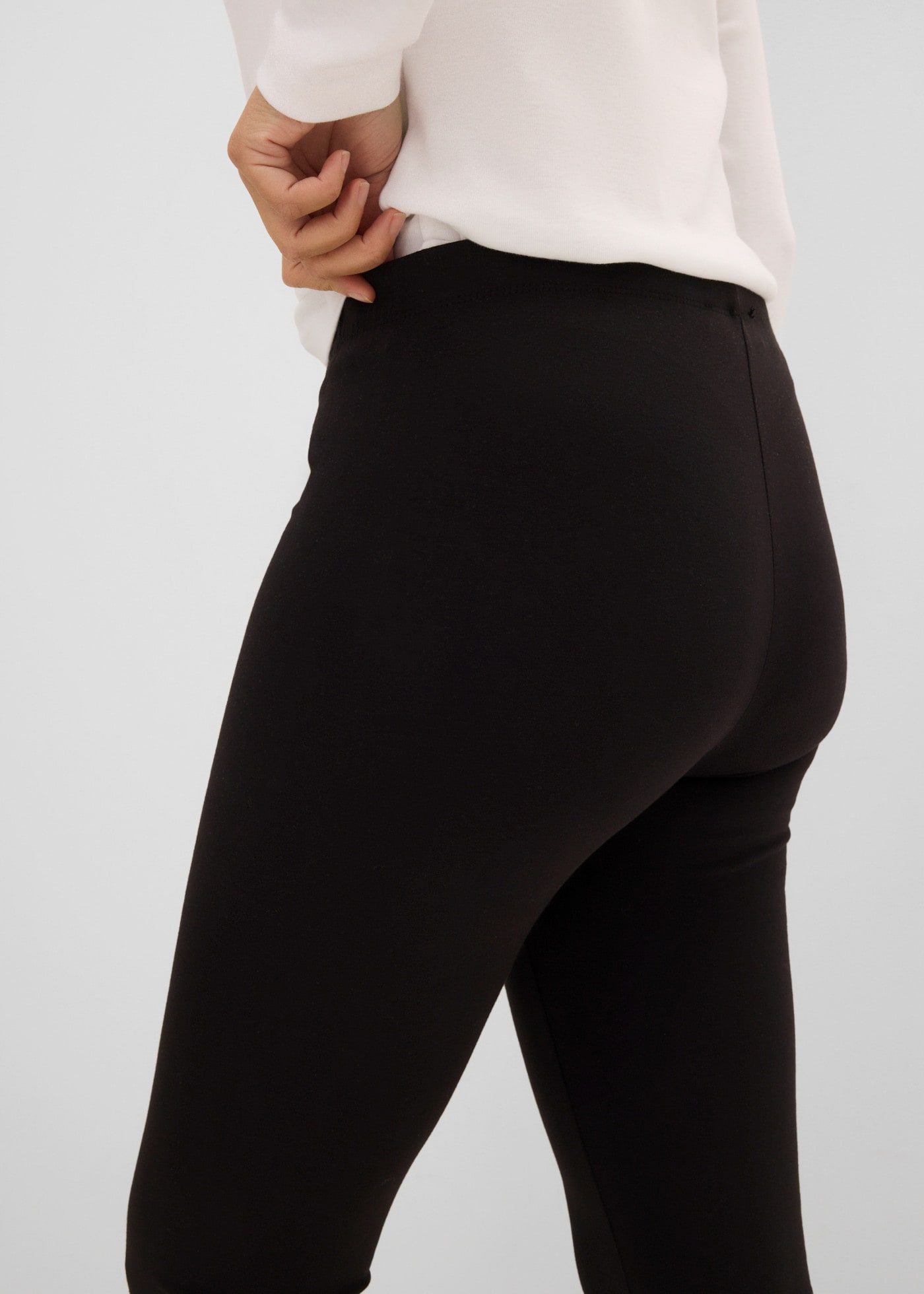 bonprix Caprileggings  Skinny Fit, mit Elasthan-Anteil, im 2er-Pack, in mehreren Grössen