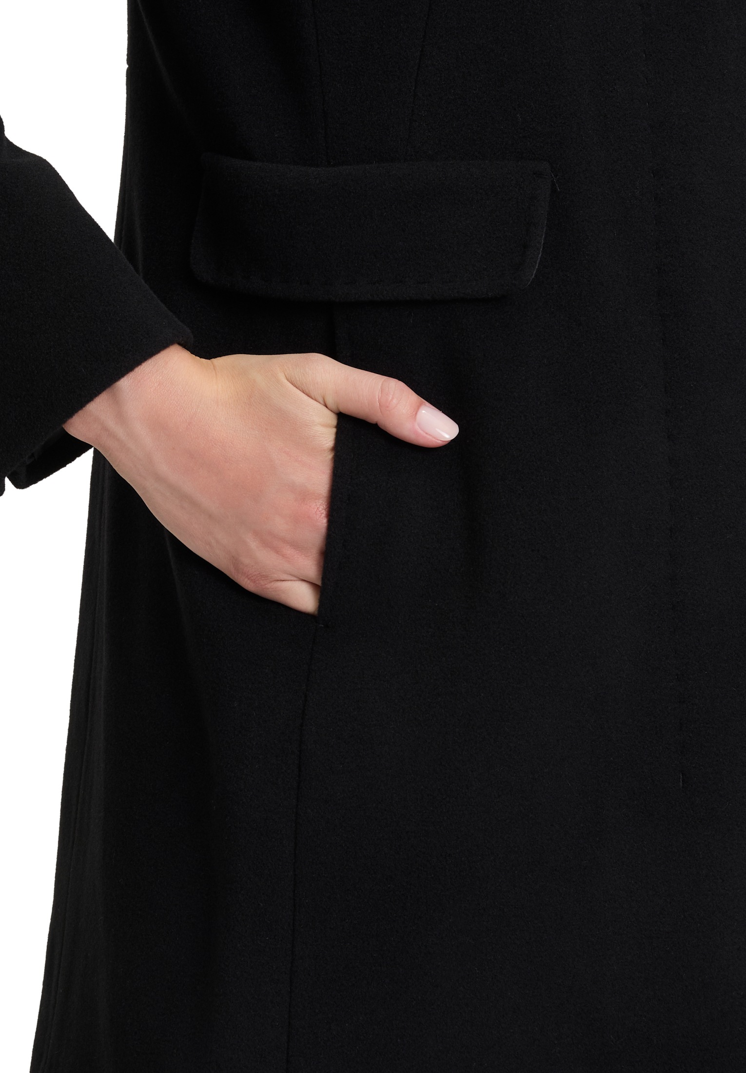 Gil Bret Wolljacke, ohne Kapuze, mit Stehkragen