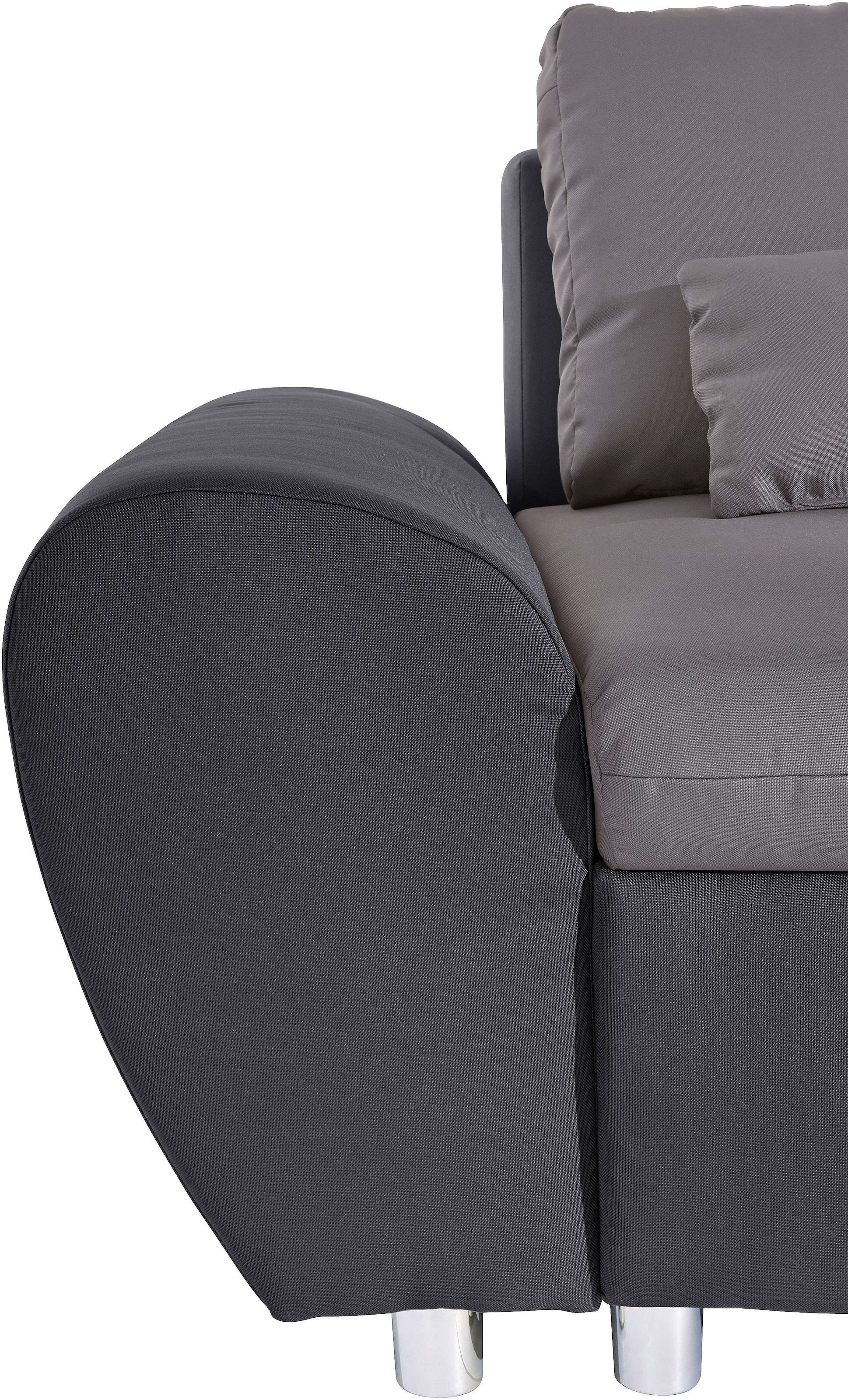 sit&more Ecksofa »Bandos L-Form«, in 2 unterschiedlichen Grössen, wahlweise mit Bettfunktion