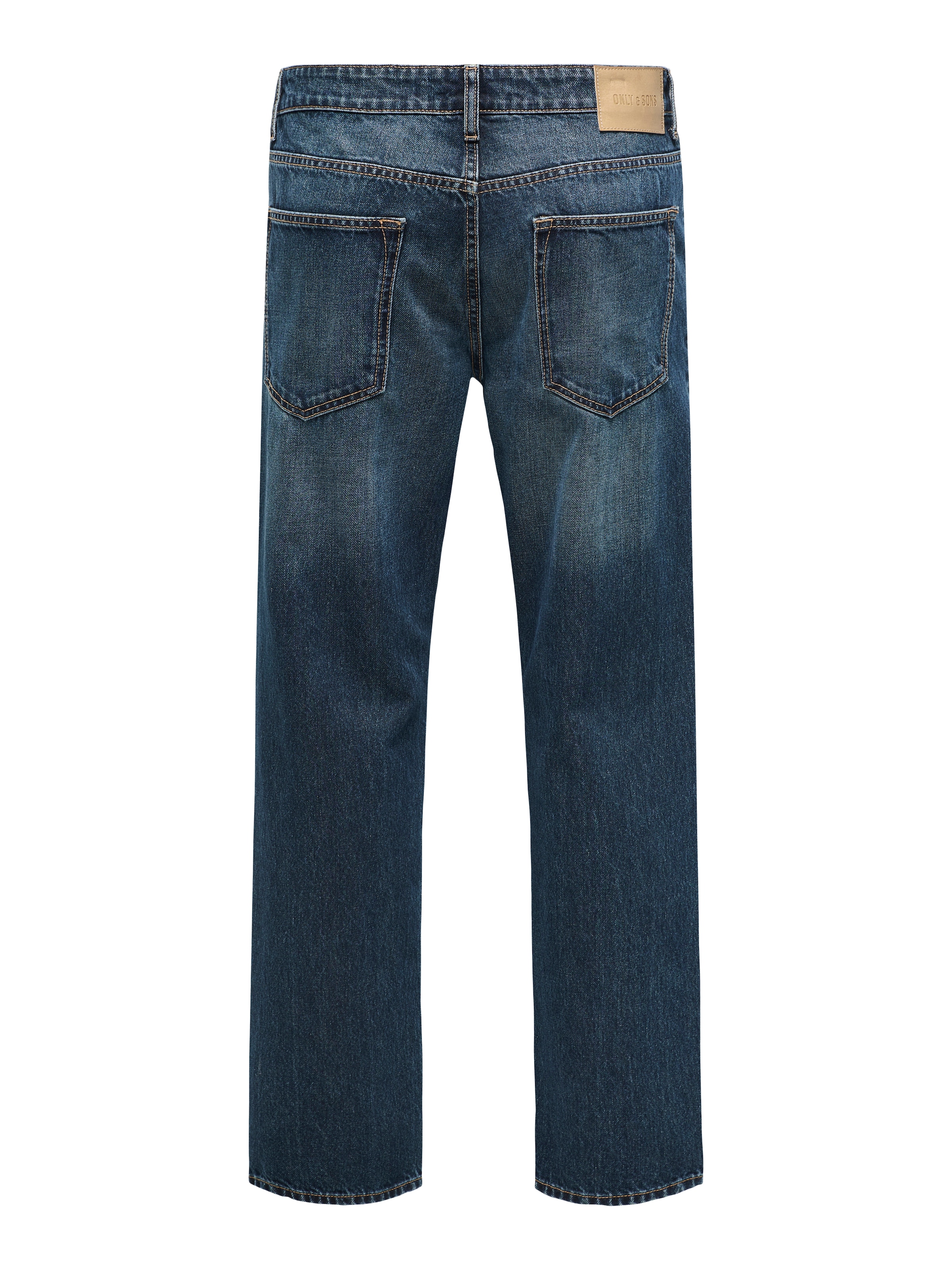 ONLY & SONS Jeans droit »ONSEDGE STRAIGHT DNM« coton, coupe droite