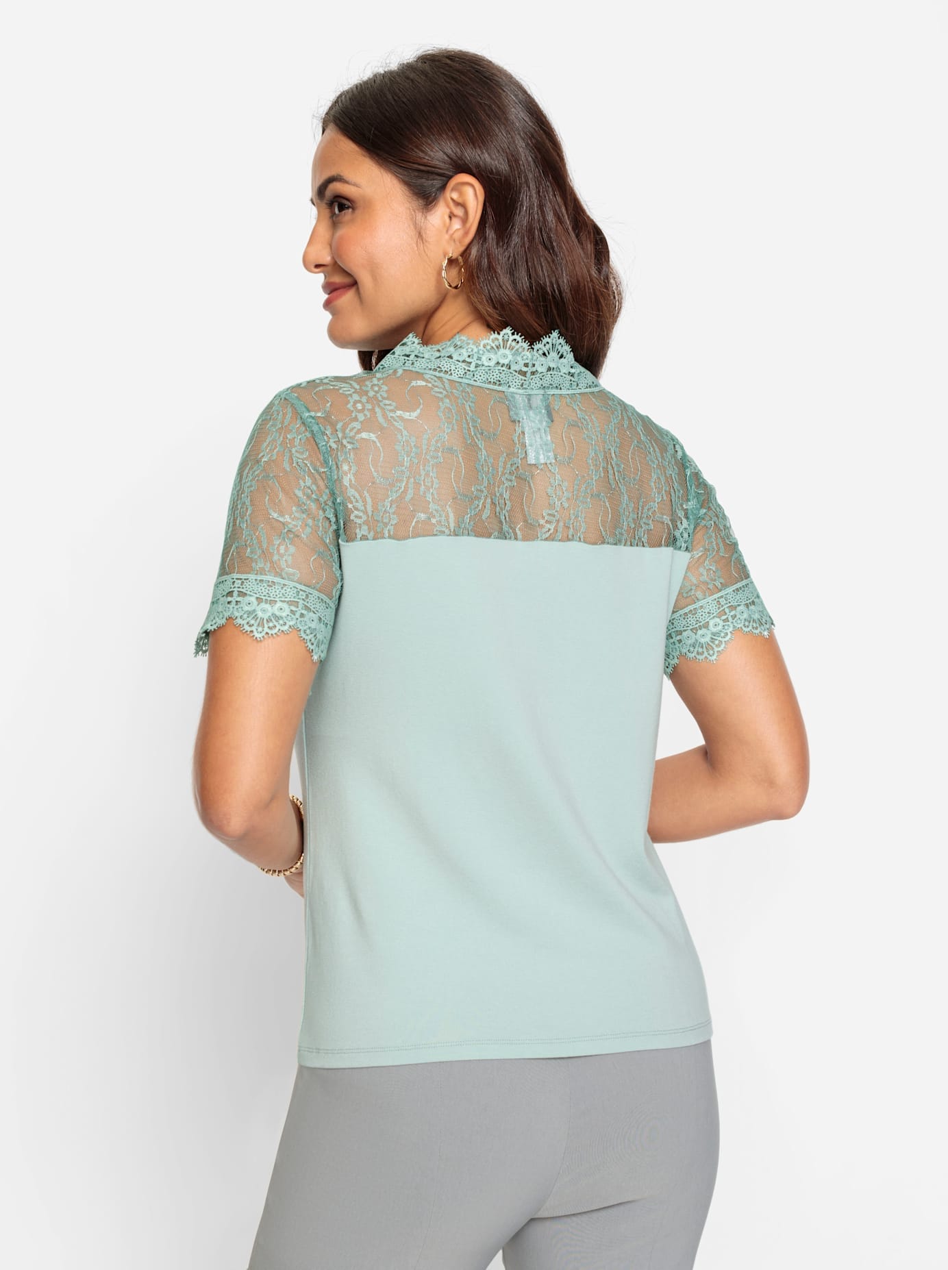 Lady V-Shirt »Shirt«, (1 tlg.)