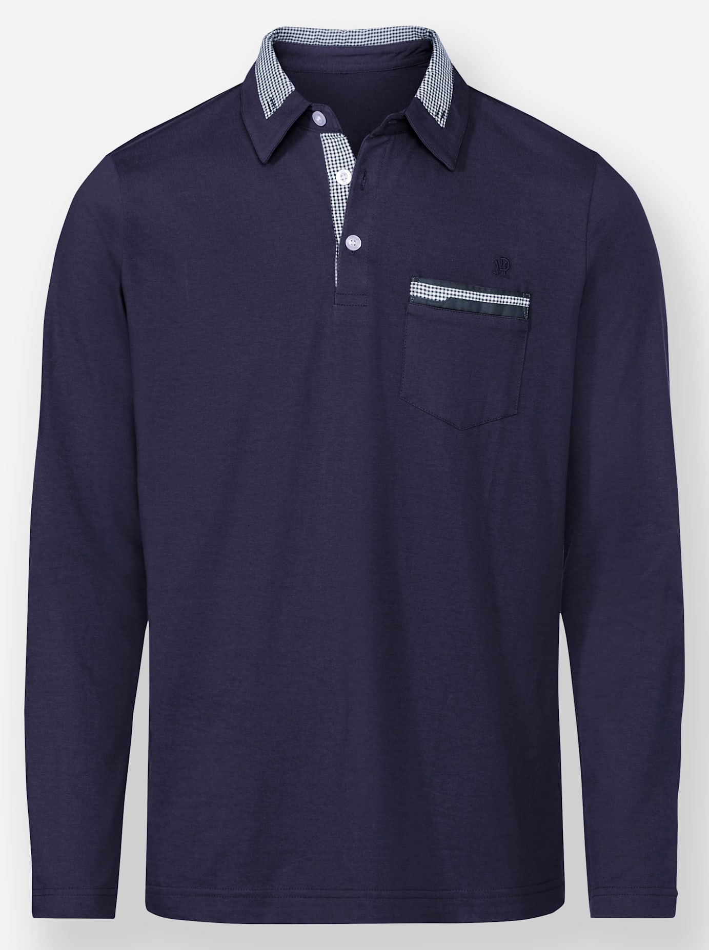 Marco Donati Poloshirt »Langarm-Shirt«, (1 tlg.)