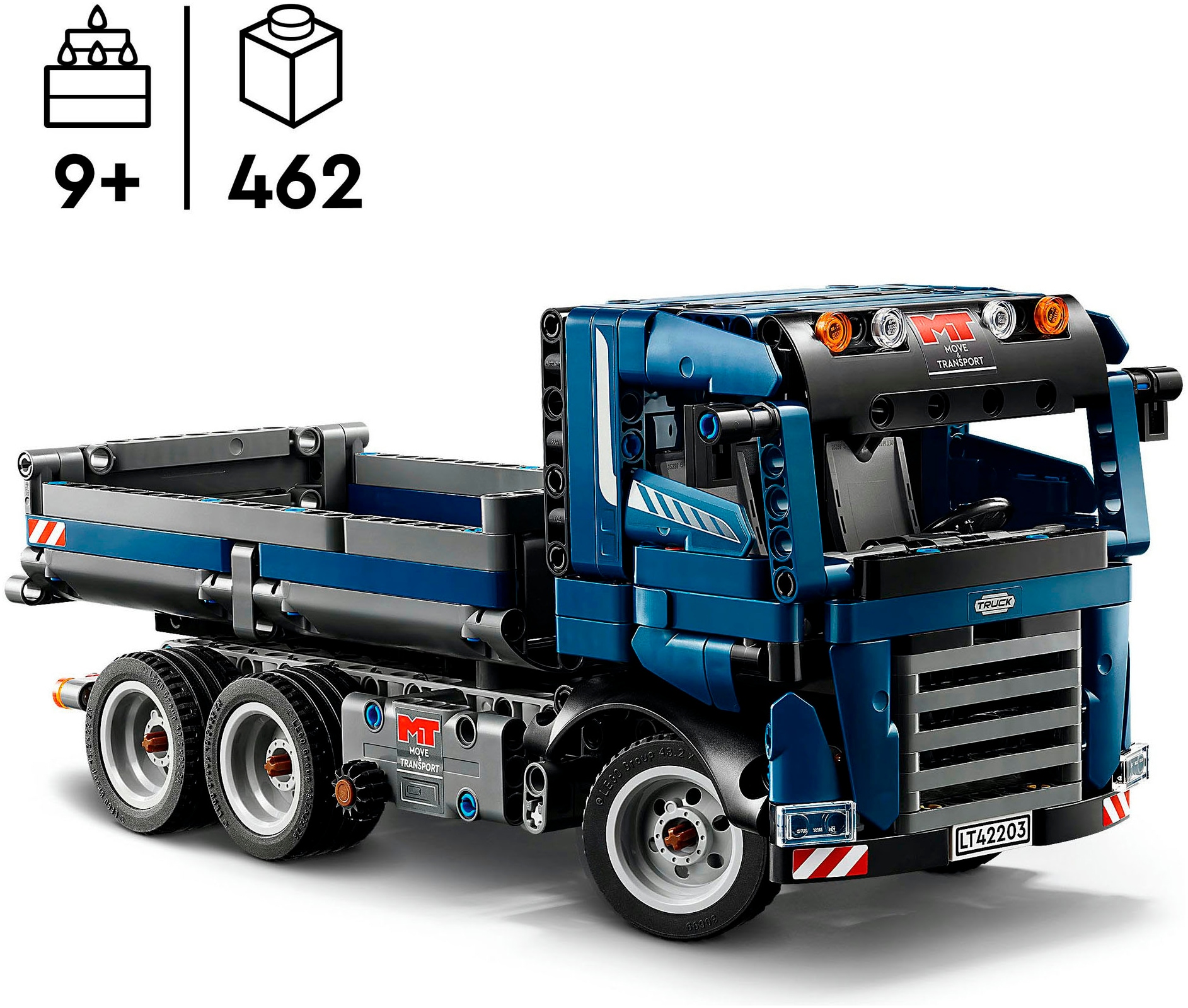 LEGO® Pions de construction »Kipplaster (42203), LEGO® Technic« Made in Europe