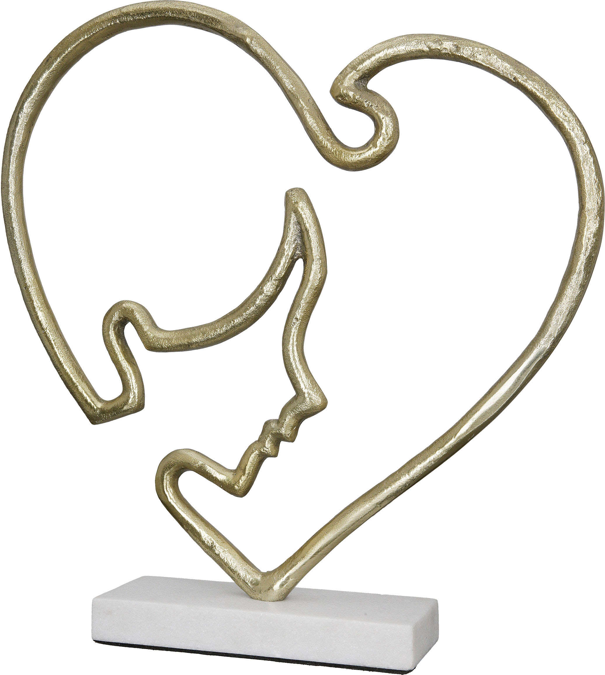 GILDE Wanddekoobjekt »Skulptur Modern Face«, (1 St.)