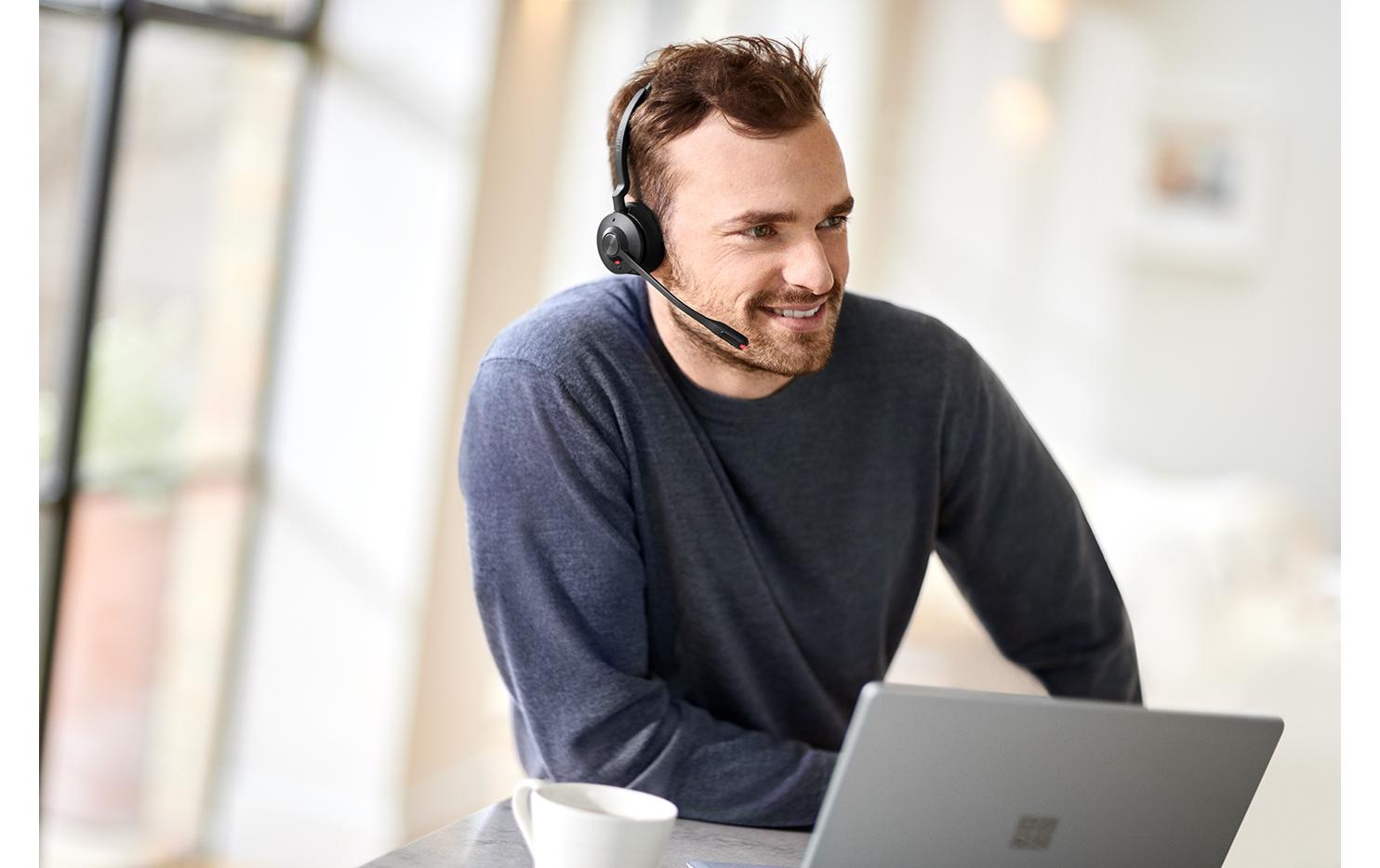 Jabra Headset »Engage 55 UC Duo«, Noise-Cancelling