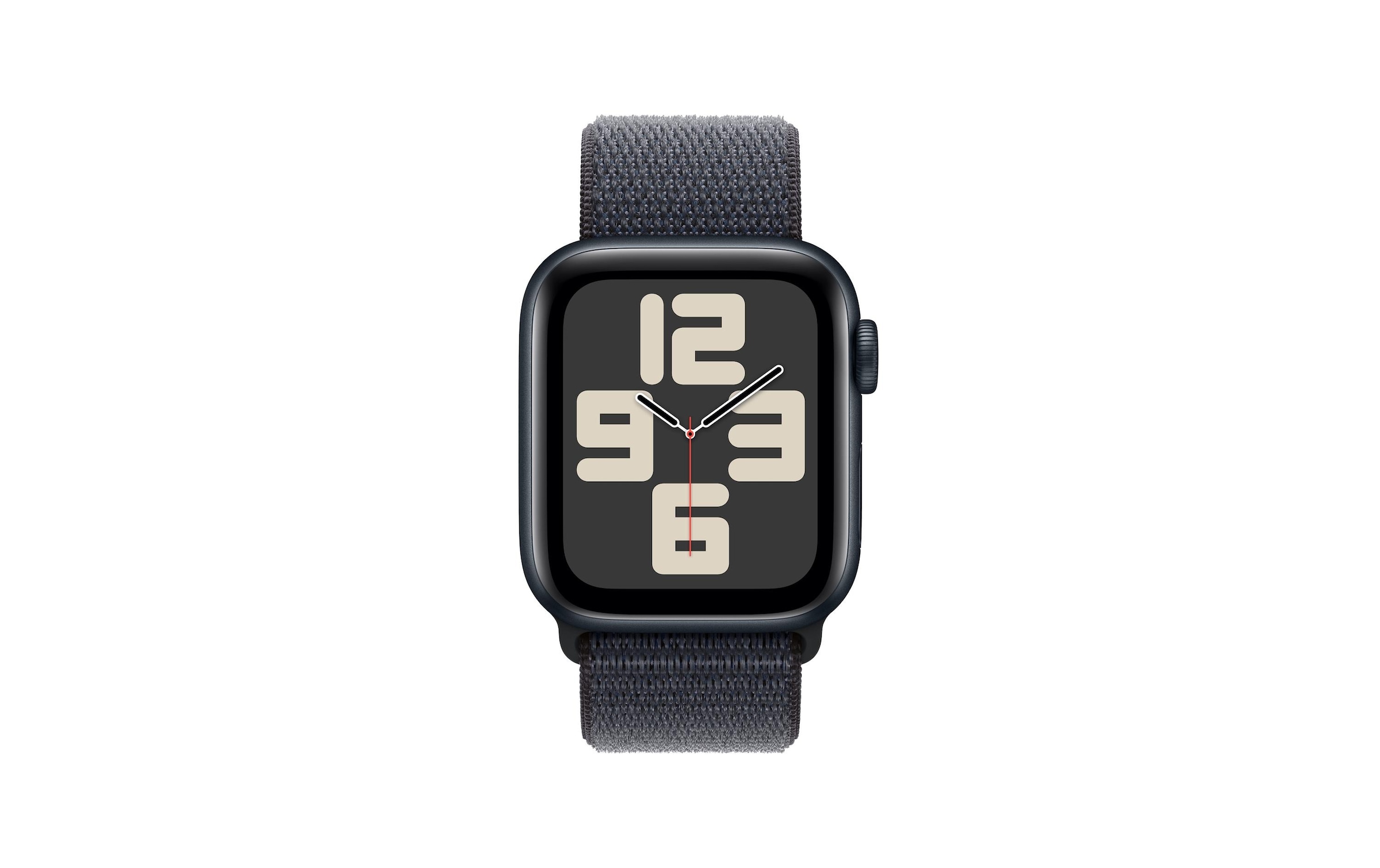Apple Watch SE (2024), 40 mm, GPS + Cellular, Sport Loop, Mitternacht