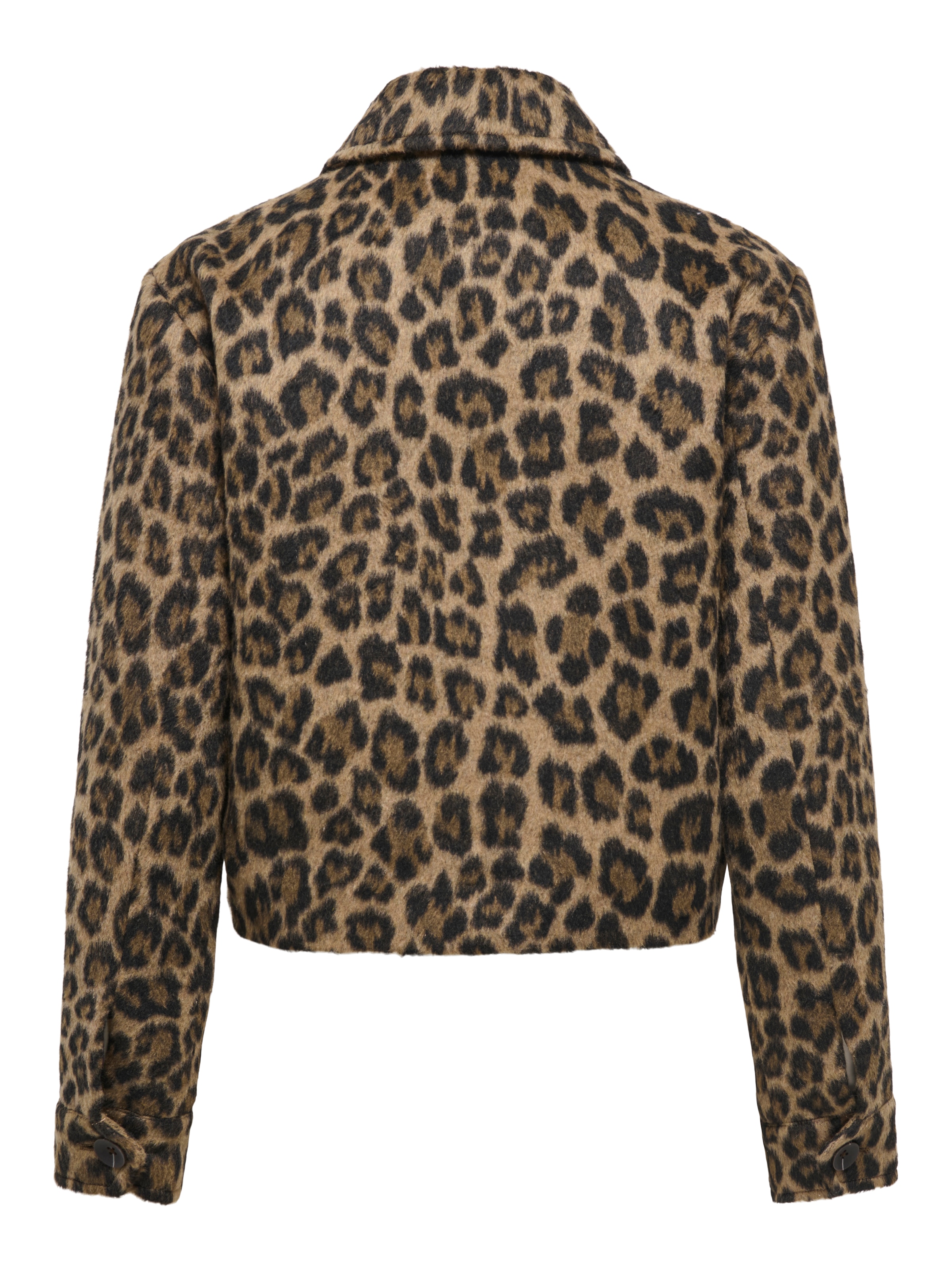 ONLY Fellimitatjacke »ONLEMILIA SHORT JACKET CC OTW« Materialmix, animal-print