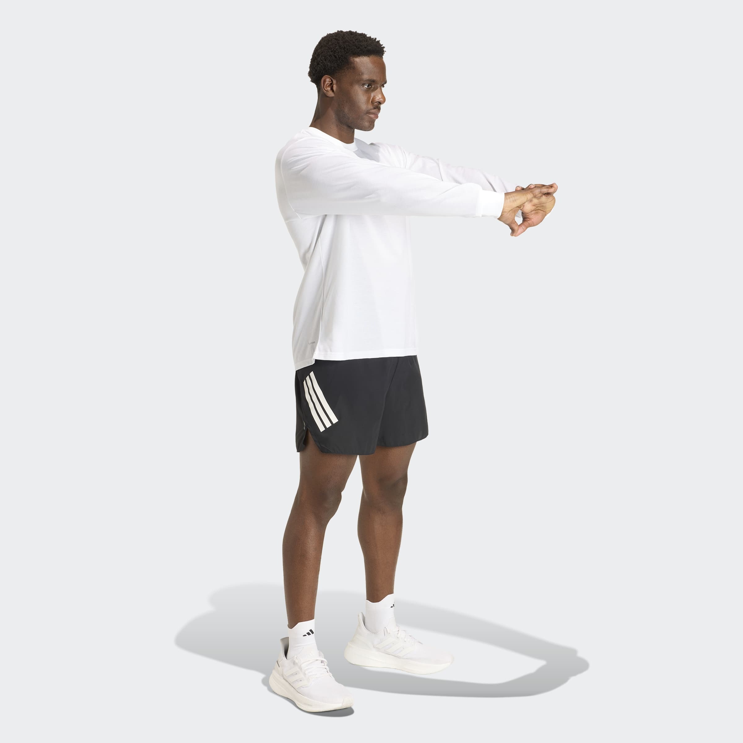 adidas Performance T-shirt de course »RUN HARD GRAPHIC LONGSLEEVE«