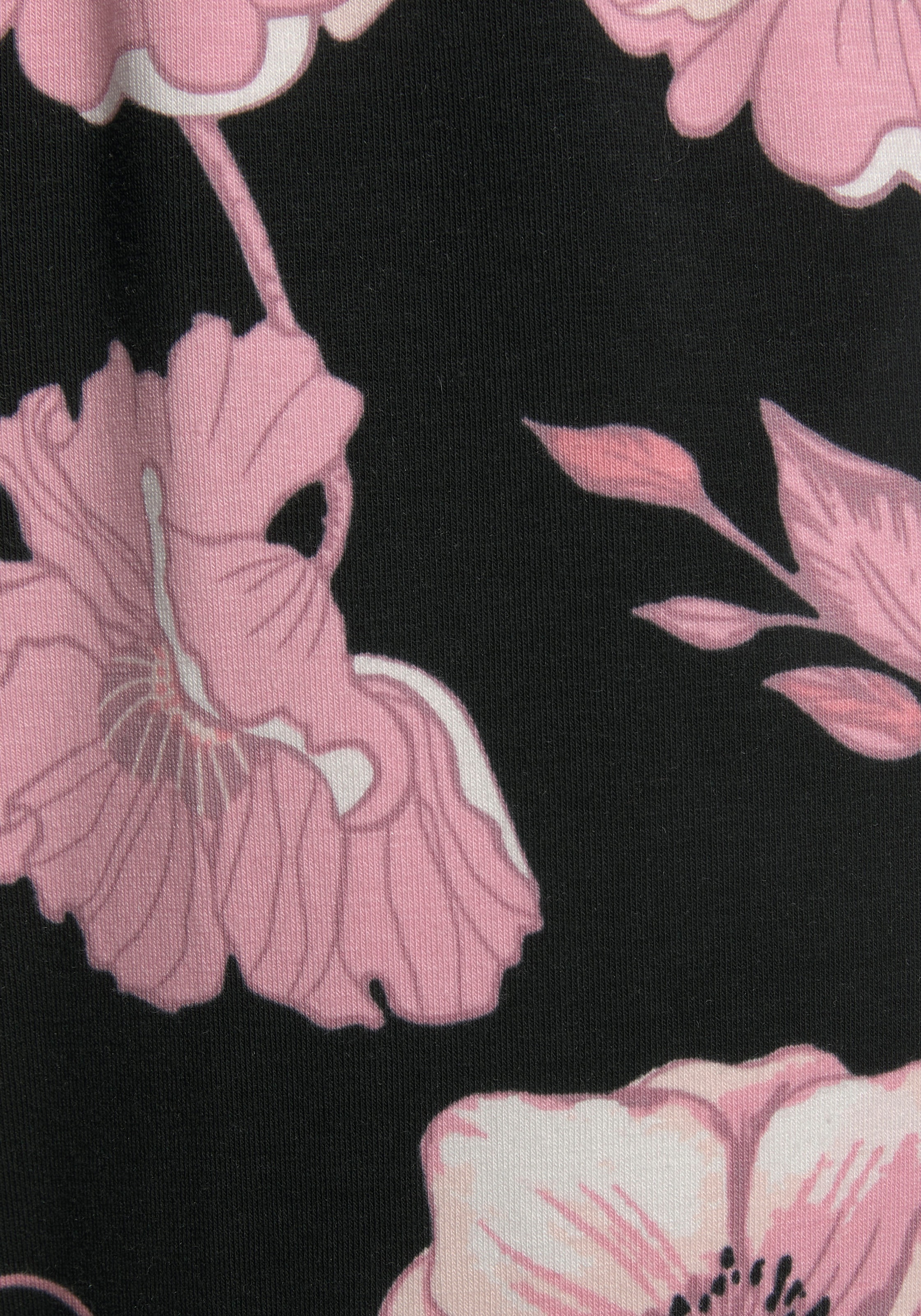 ♕ LASCANA Pyjama, (2 Spitzendetails Stück), Blumenmuster tlg., auf mit 1 und versandkostenfrei