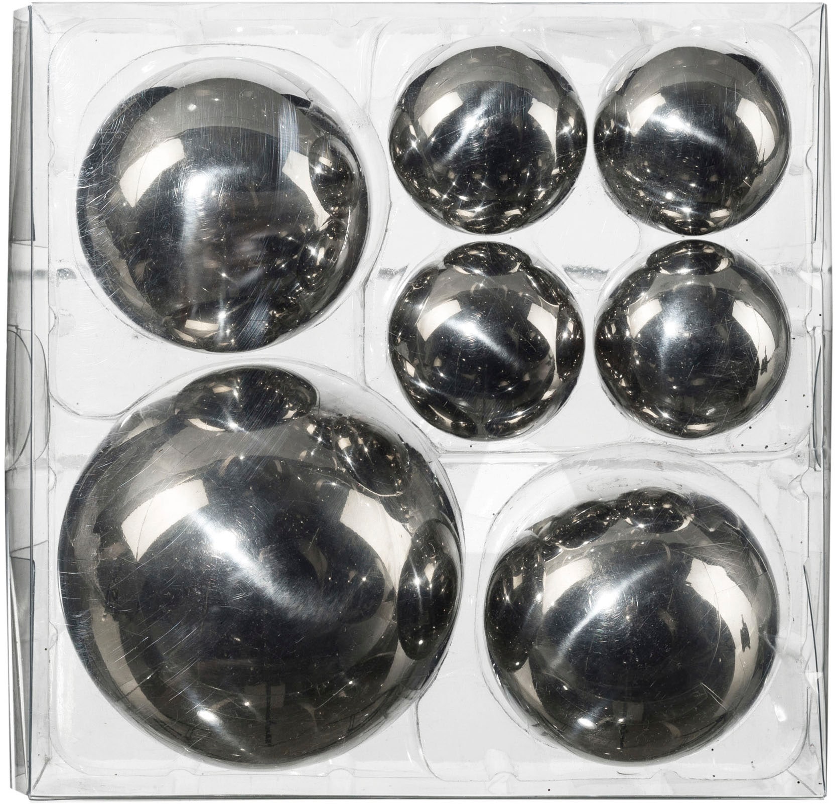 Creativ home Dekokugel »Edelstahlkugel« in matter Ausführung