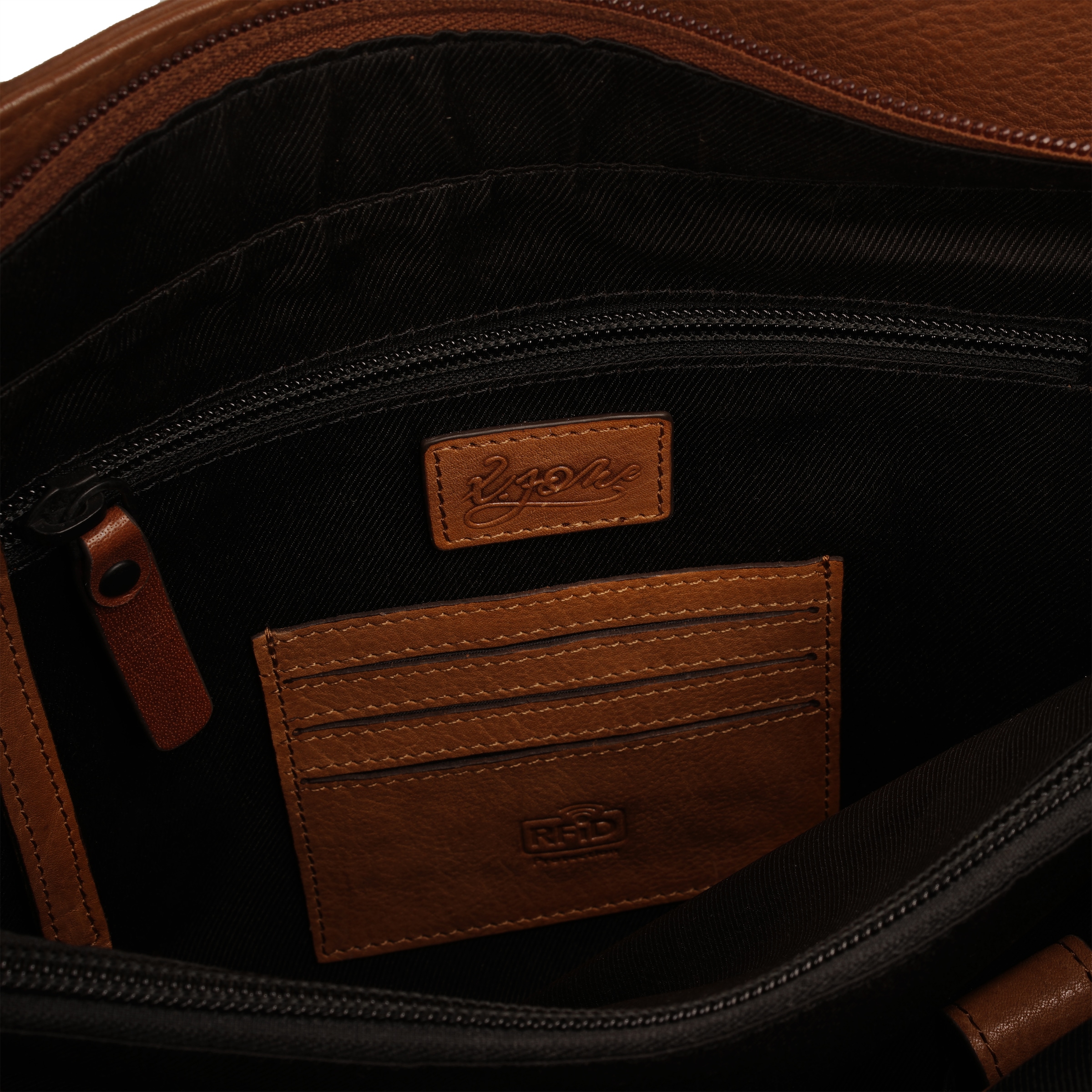 X-Zone Henkeltasche echt Leder