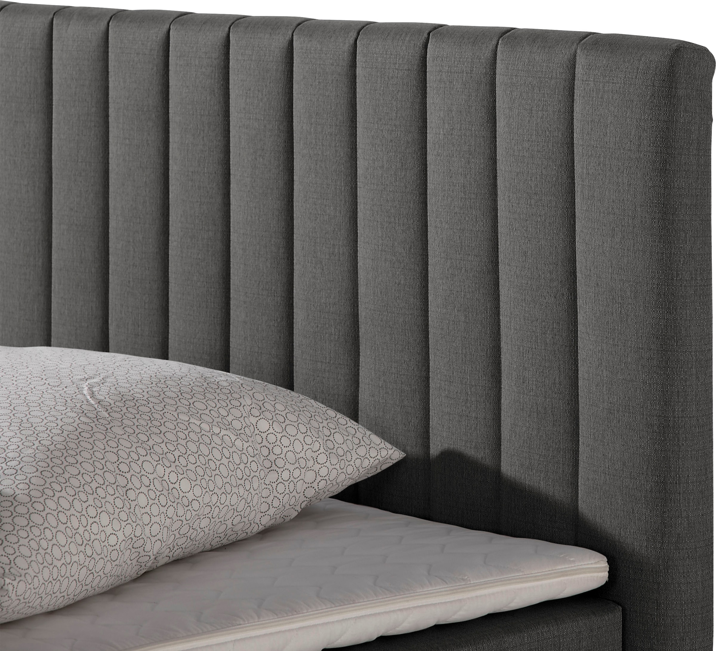 Maintal Boxbett mit Bettkasten und Kaltschaum-Topper