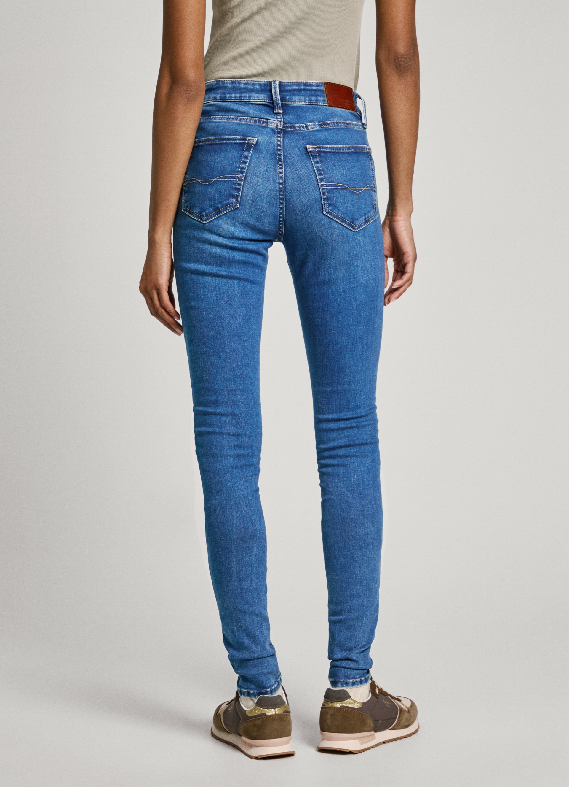 Pepe Jeans Skinny-fit-Jeans »SKINNY JEANS MW«, in verschiedenen Waschungen