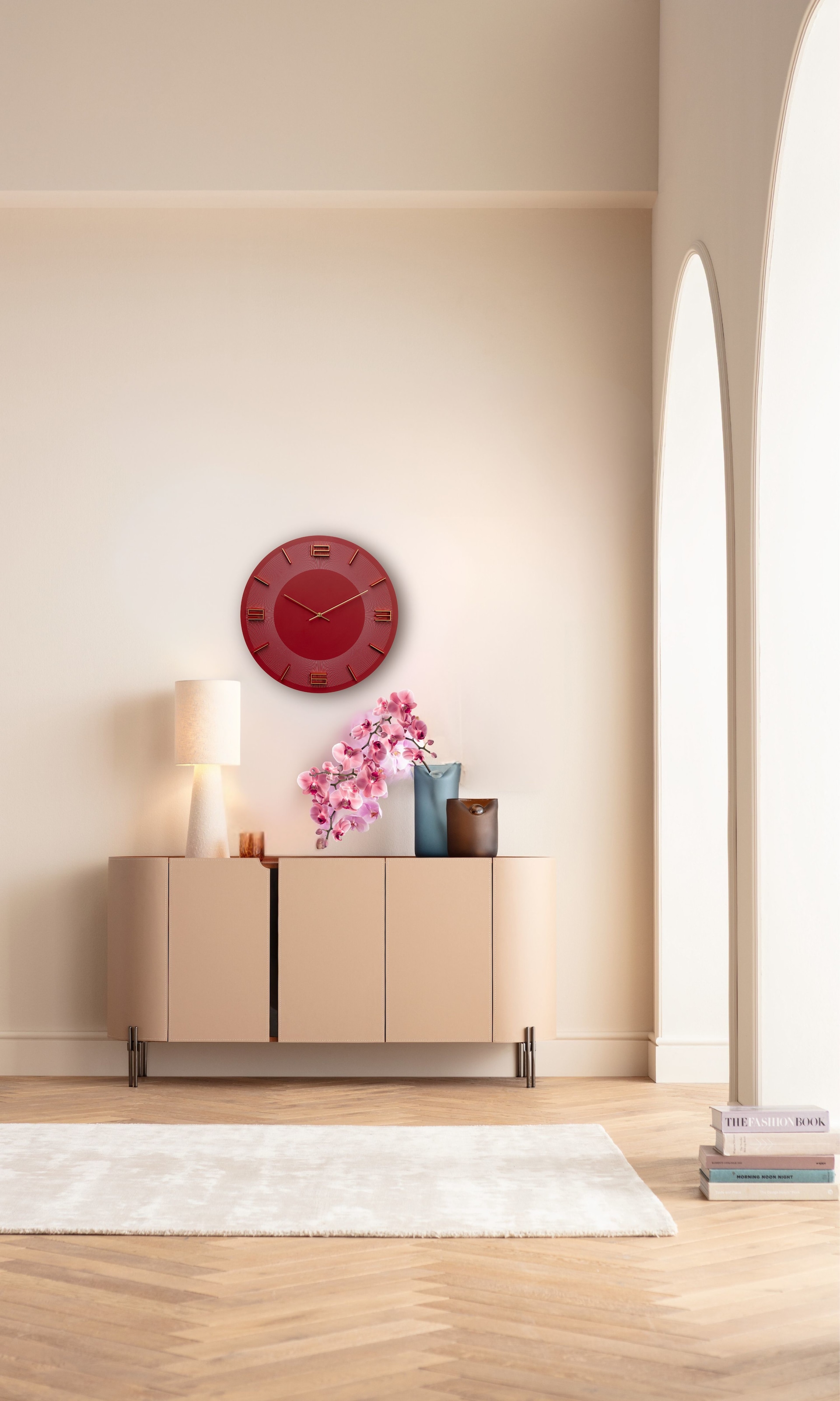 Kare Design Horloge murale »Leonardo Ø49cm« en différentes couleurs