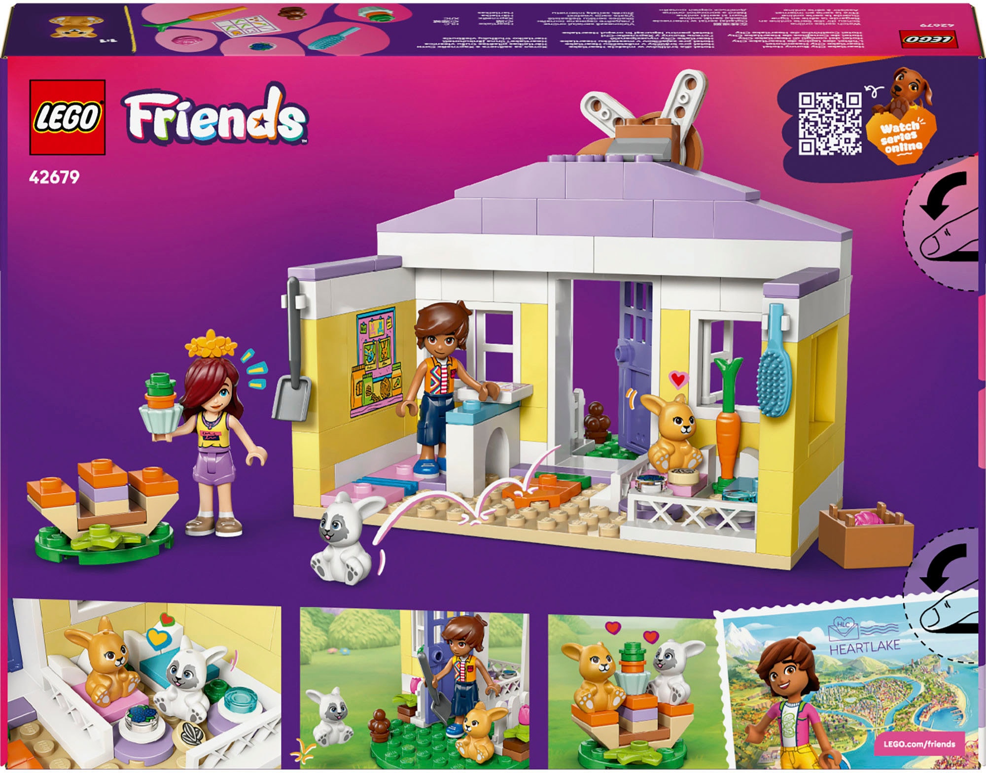 LEGO® Pions de construction »Heartlake City Hasenhotel (42679), LEGO Friends« Made in Europe