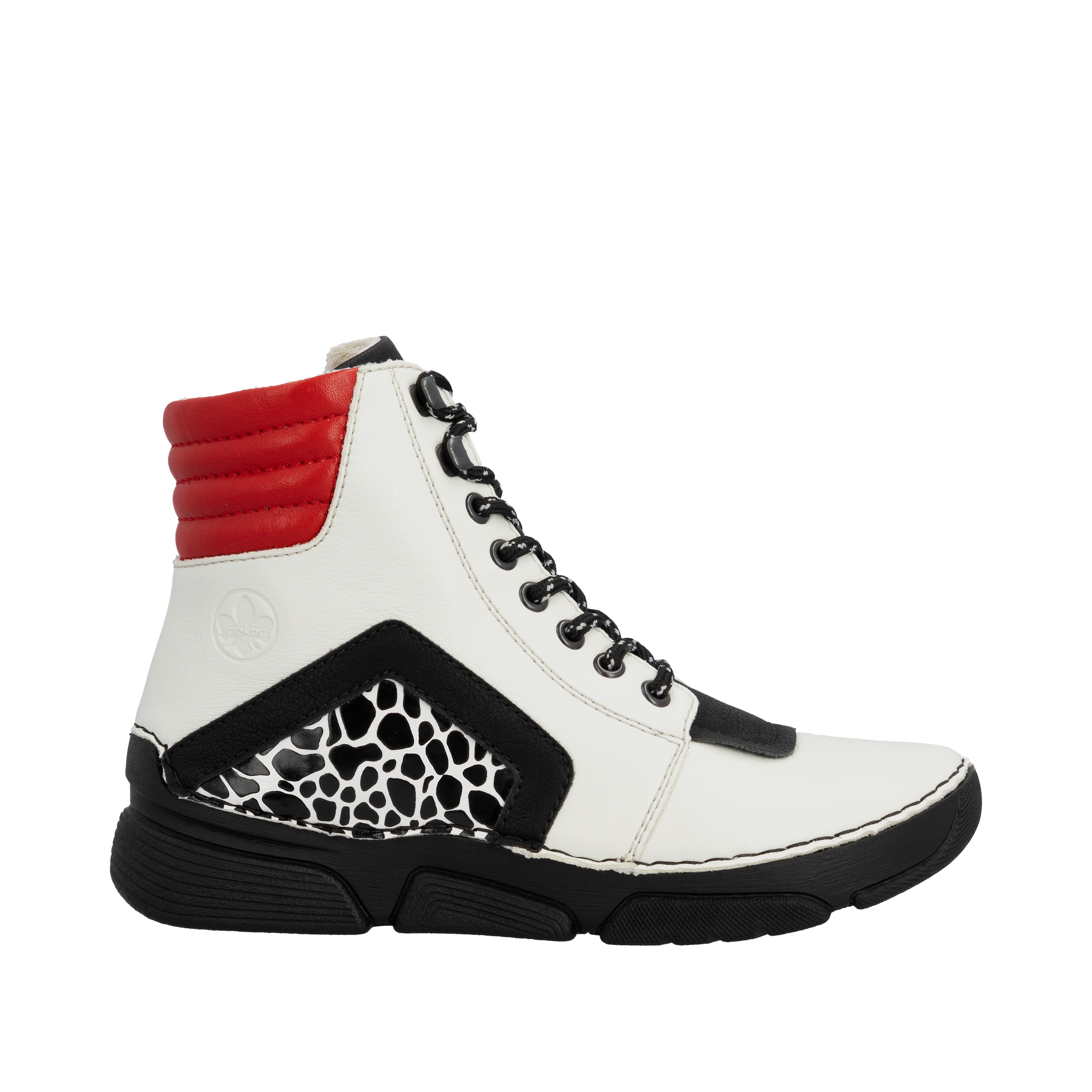Rieker Sneakerboots  Schnürboots, Schnürstiefelette mit zusätzlichem Innenreissverschluss