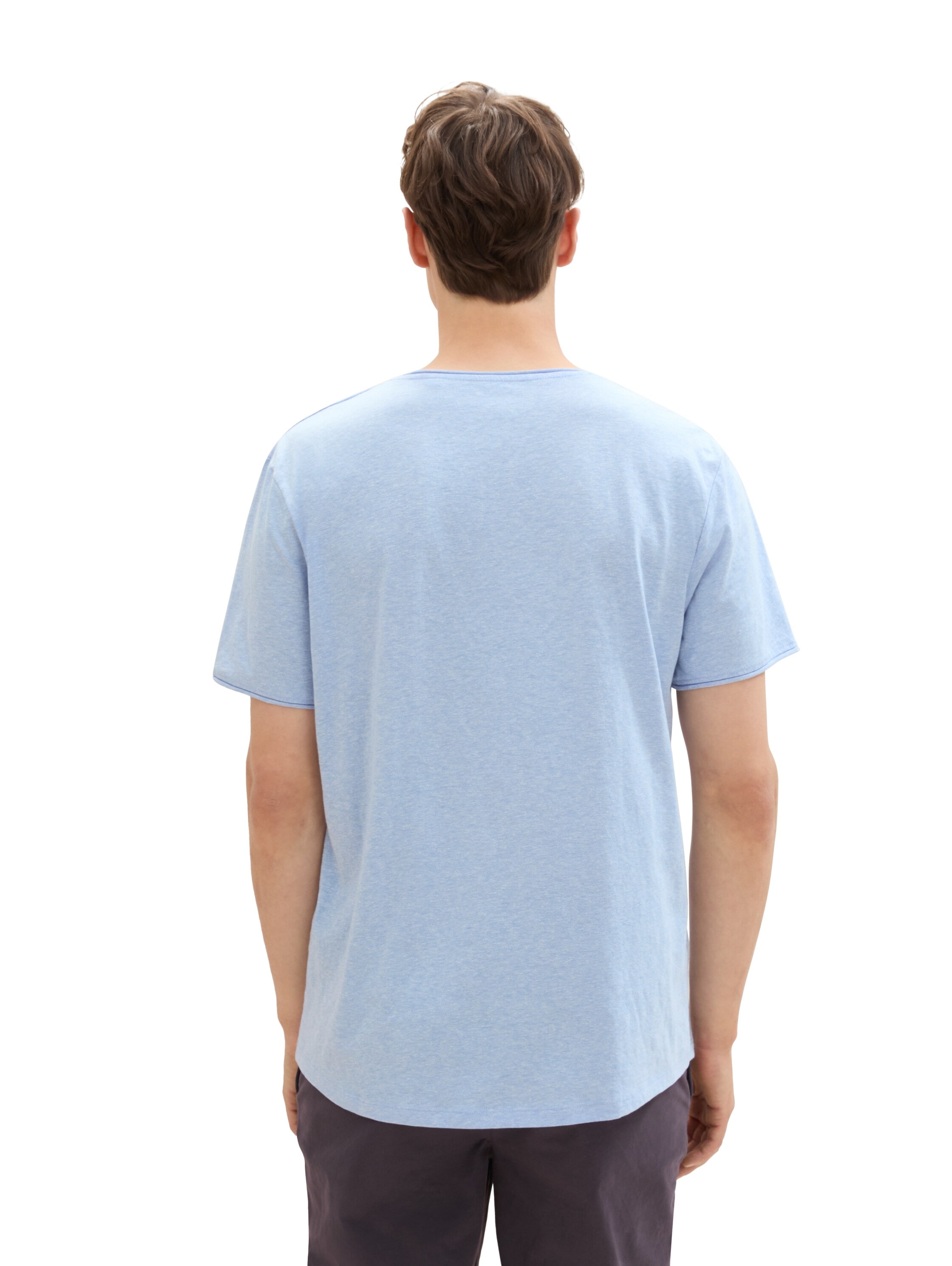 TOM TAILOR Denim T-Shirt, in Melange Optik