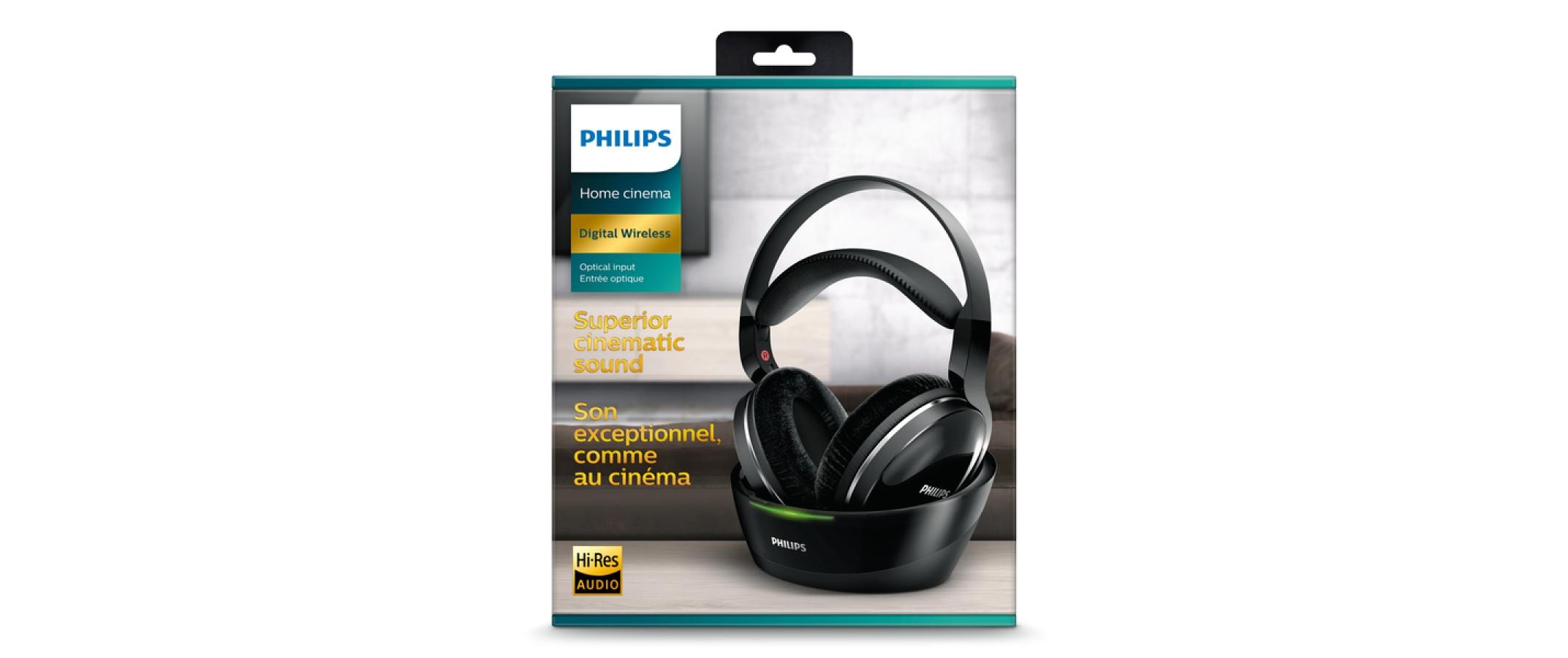 Philips Over-Ear-Kopfhörer »SHD8850/12 Schwarz«, Hi-Res