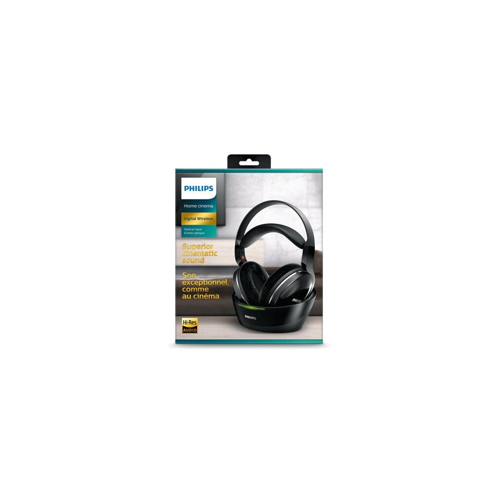 Philips Over-Ear-Kopfhörer »SHD8850/12 Schwarz«, Hi-Res