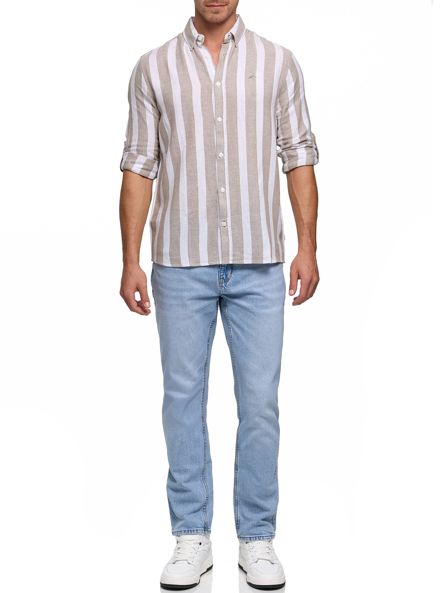 Indicode Chemise à manches longues »INDonuld«