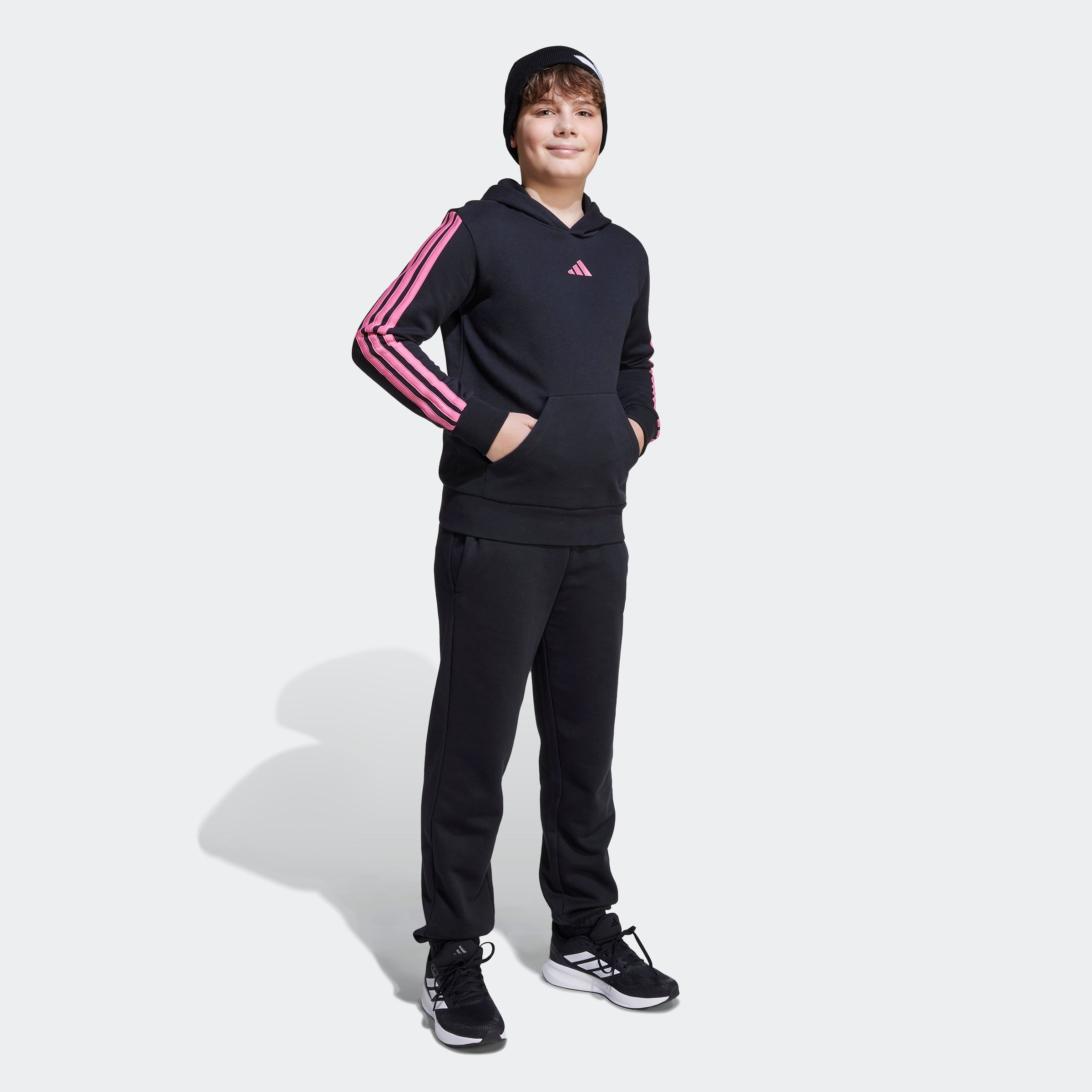 adidas Sportswear Kapuzensweatshirt »J 3S FL HD 225«
