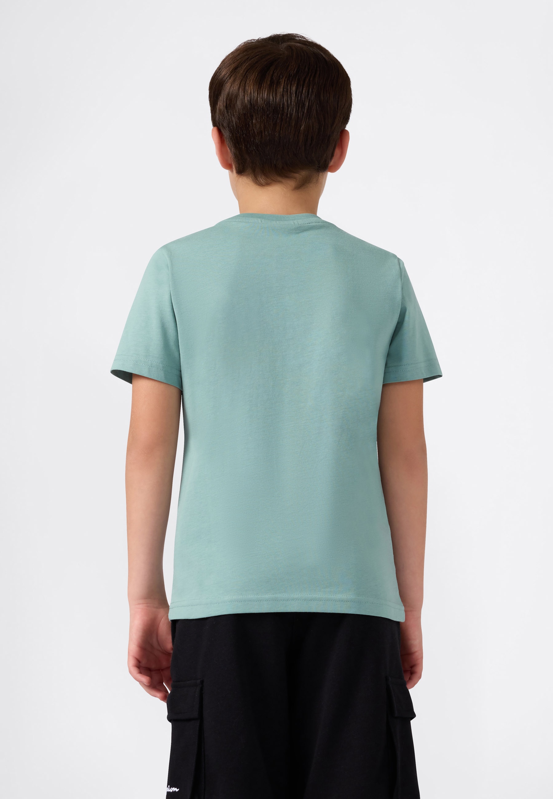 Champion T-shirt »ICONS CONTRAST Crewneck T-Shirt« 1 cuis klassischer Schnitt, Kurzarm, für Kinder, für Sportmode