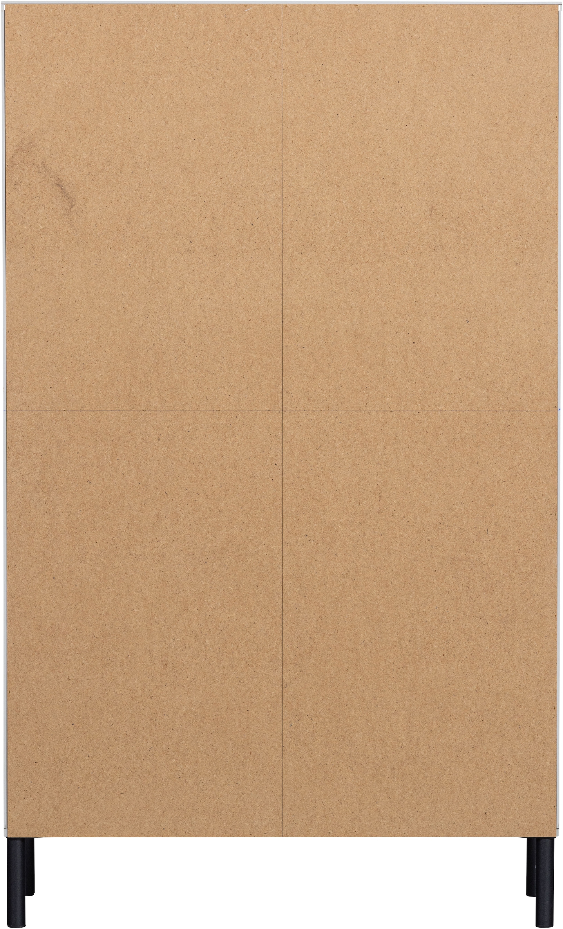 WOOOD Highboard »Xina mit FSC® Massivkiefer und sichtbare Maserung 90 x 40 x 149 cm« Tragkraft 10 kg pro Einlegeboden, einfach zu montieren