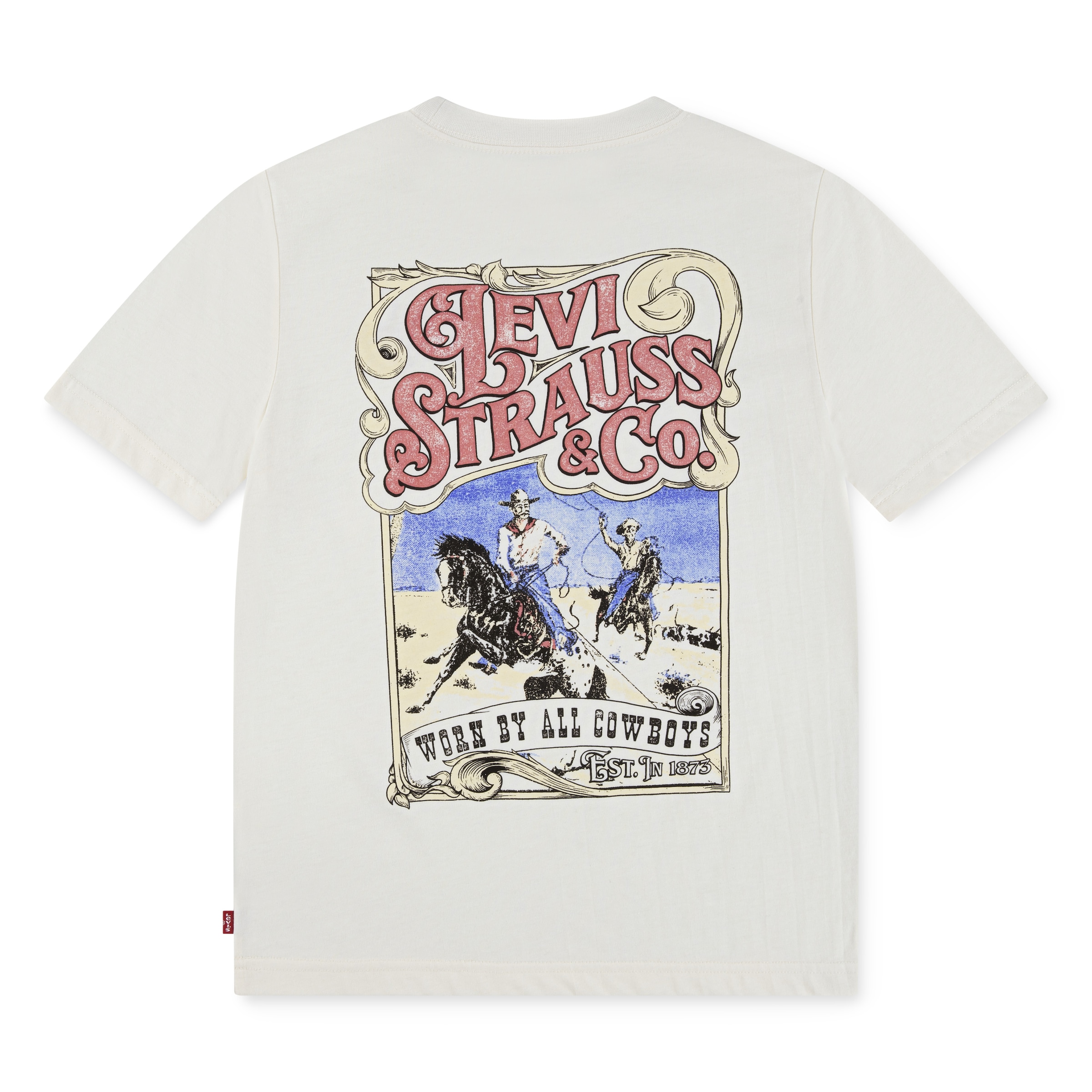 Levi's® Kids T-Shirt »LVB WORN BY COWBOYS TEE«, mit grossem Rückenprint, for Boys