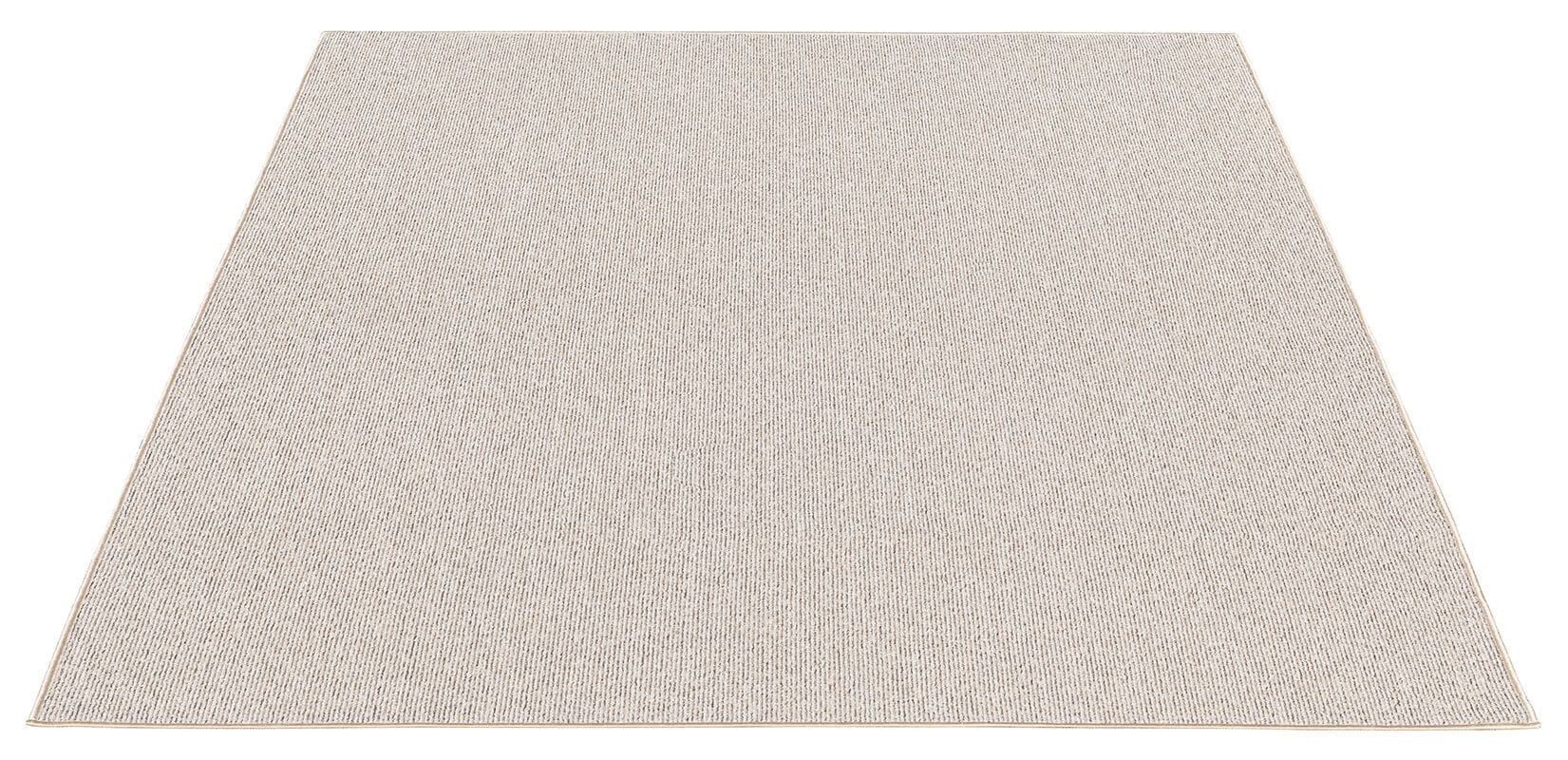 the carpet Teppich »Natal« rechteckig 5 mm Höhe Wohnzimmer Teppich robust Filz-Rücken